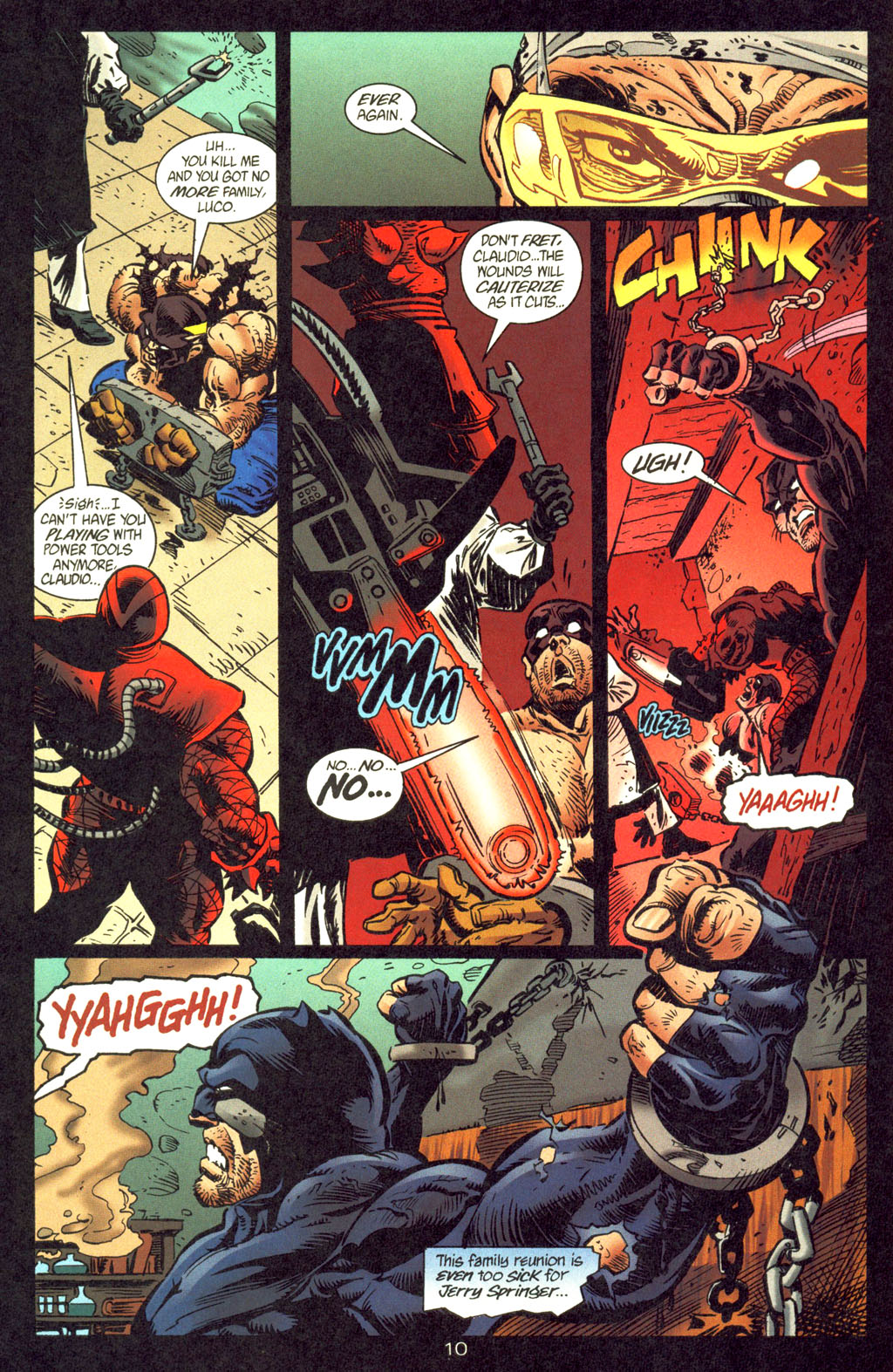 Read online Catwoman/Wildcat comic -  Issue #4 - 10