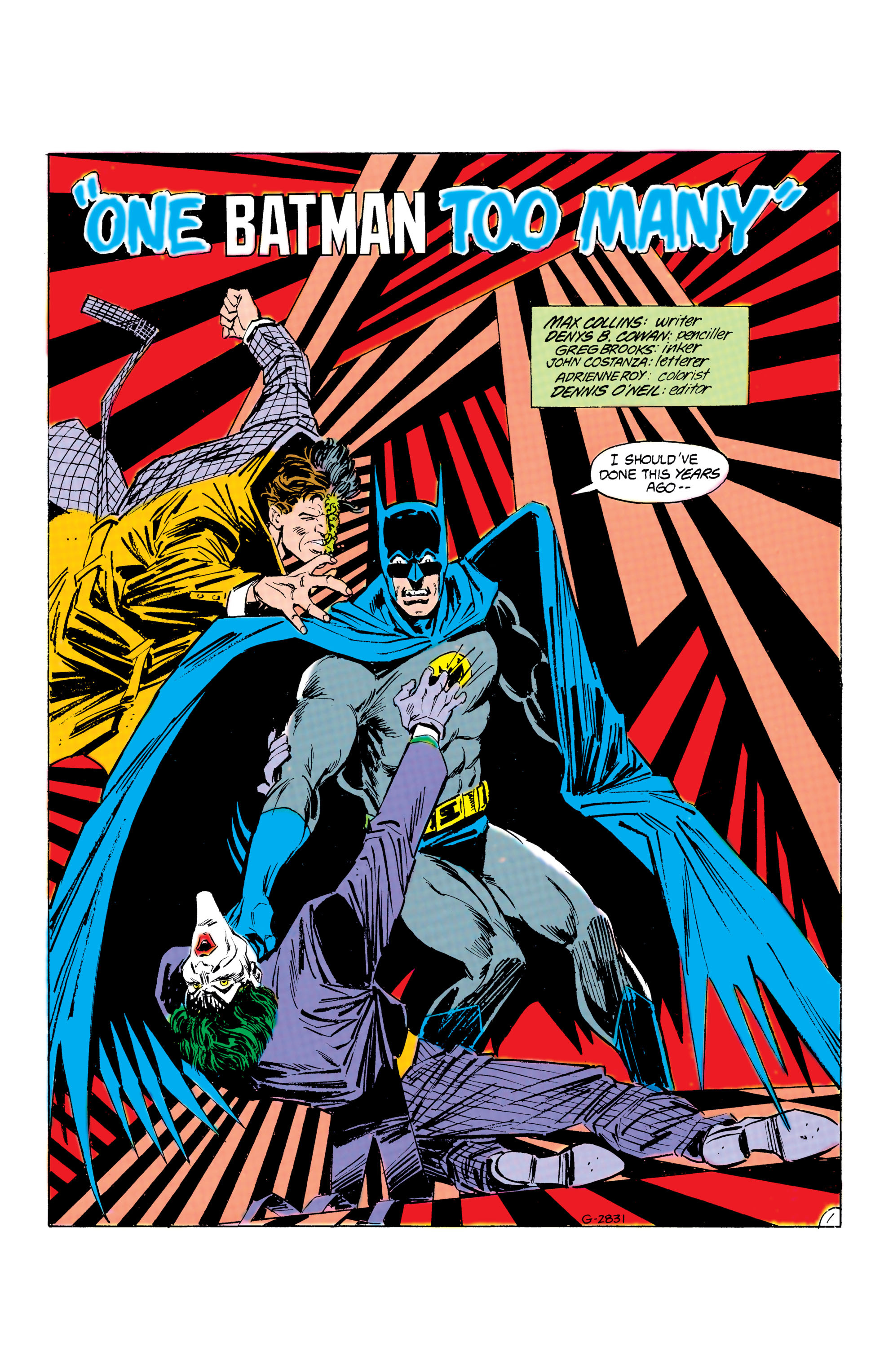 Read online Batman (1940) comic -  Issue #403 - 2