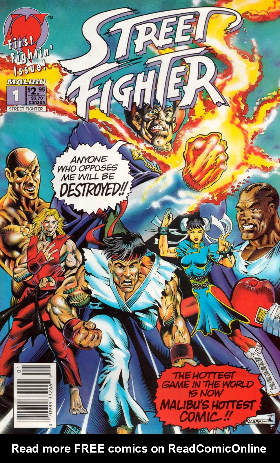 Read online Street Fighter (1991) comic -  Issue #1 - 1