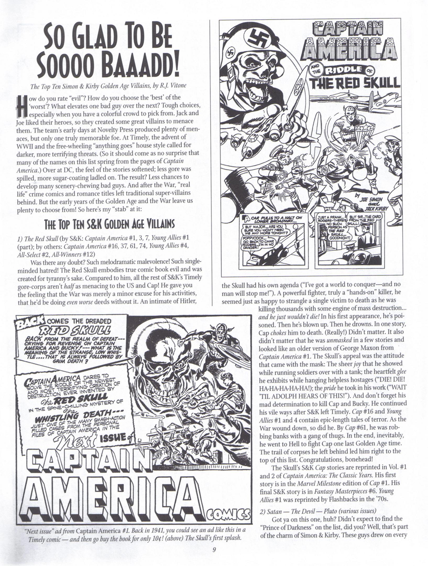 Read online The Jack Kirby Collector comic -  Issue #22 - 9