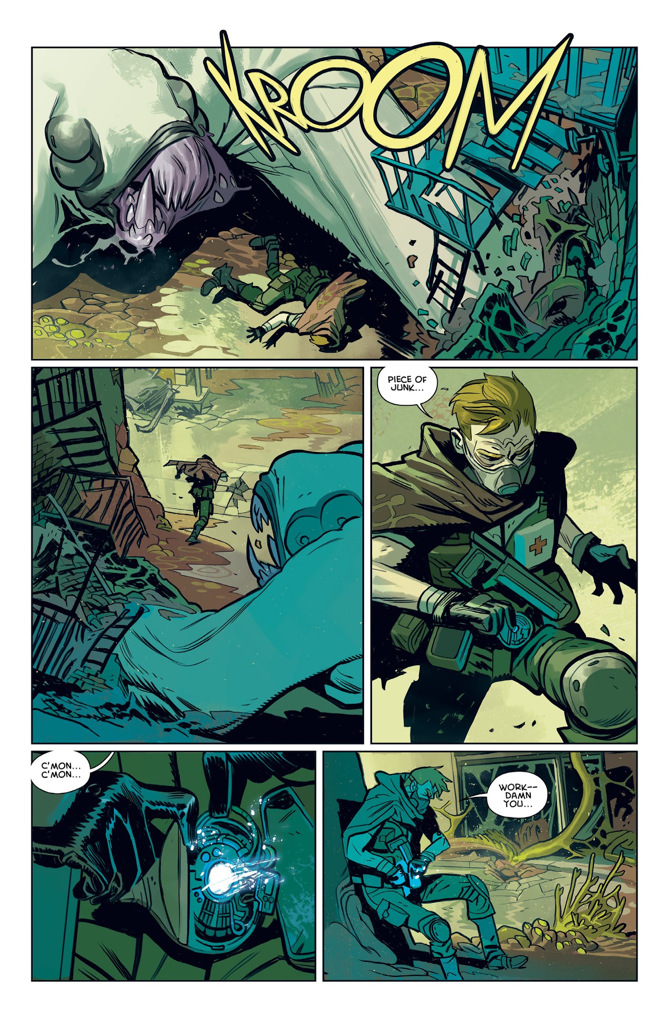 Read online Oblivion Song comic -  Issue #1 - 13