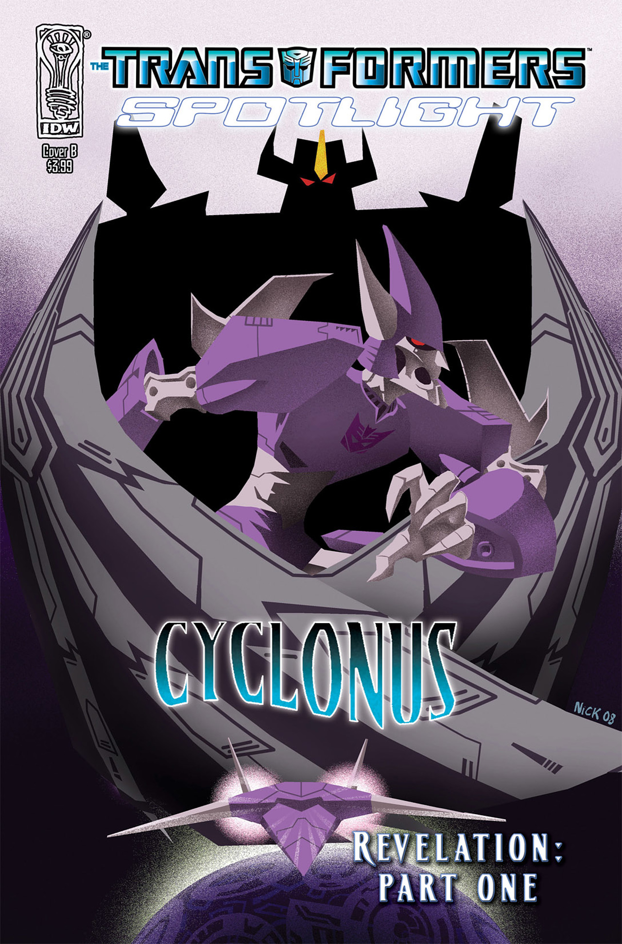 Read online Transformers Spotlight: Cyclonus comic -  Issue # Full - 2