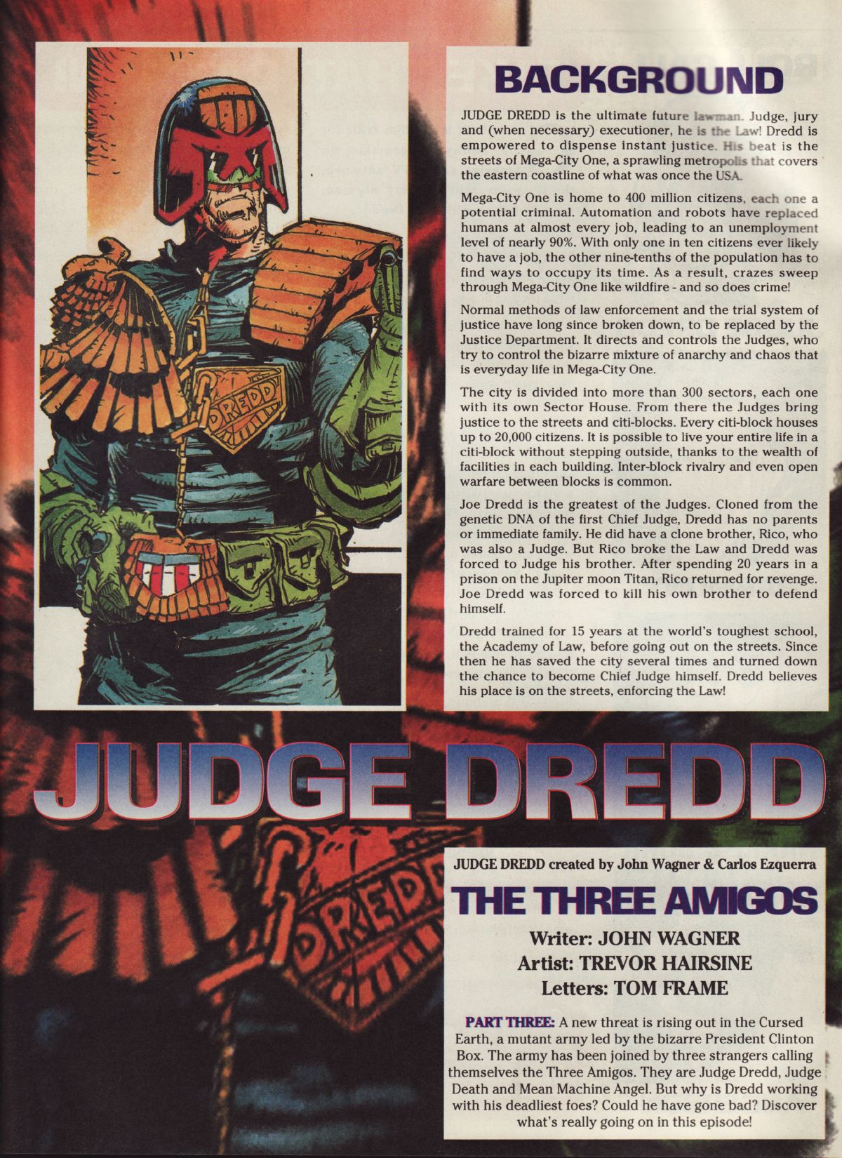 Read online Judge Dredd Megazine (vol. 3) comic -  Issue #4 - 4