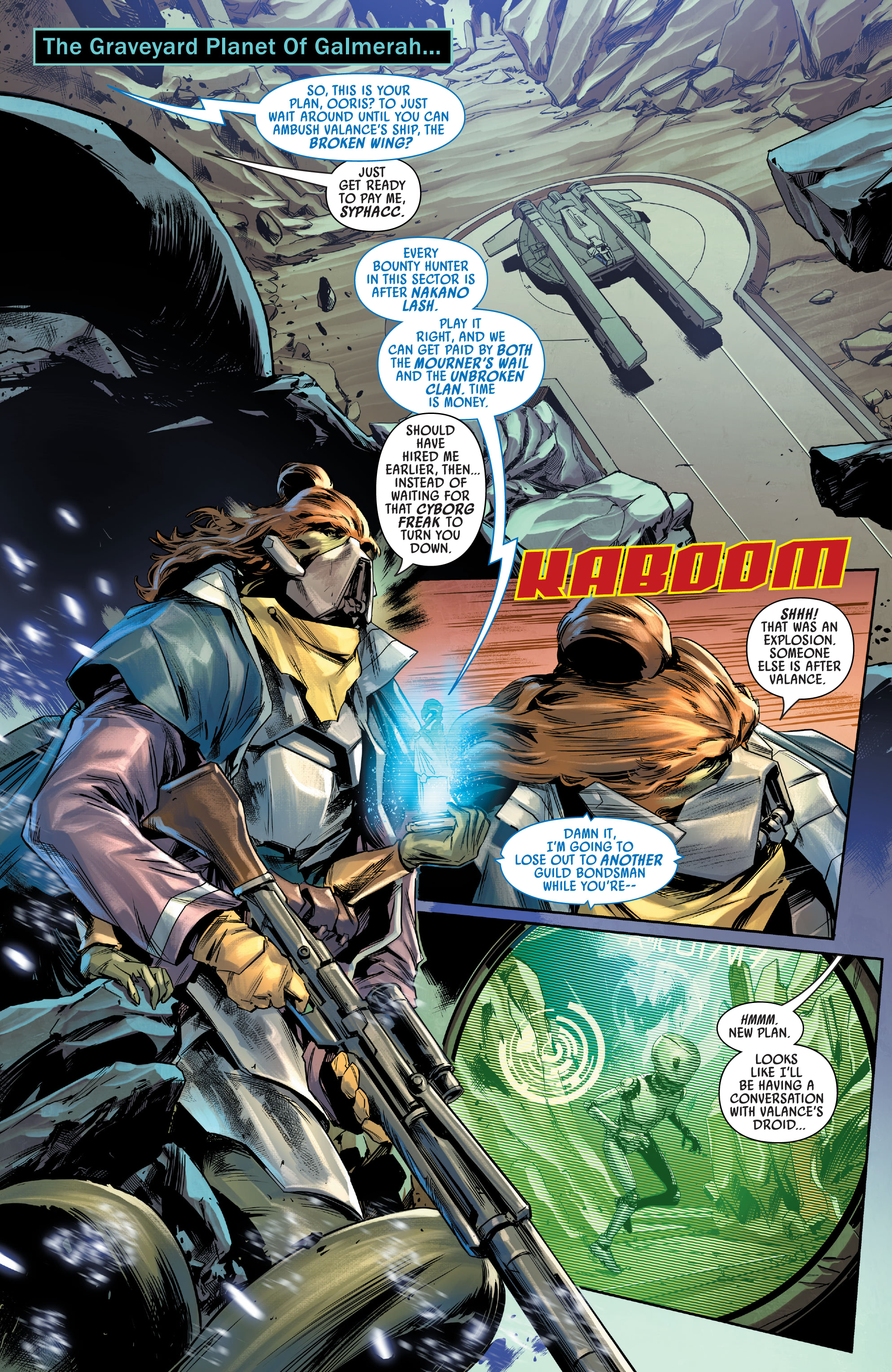 Read online Star Wars: Bounty Hunters comic -  Issue #3 - 3