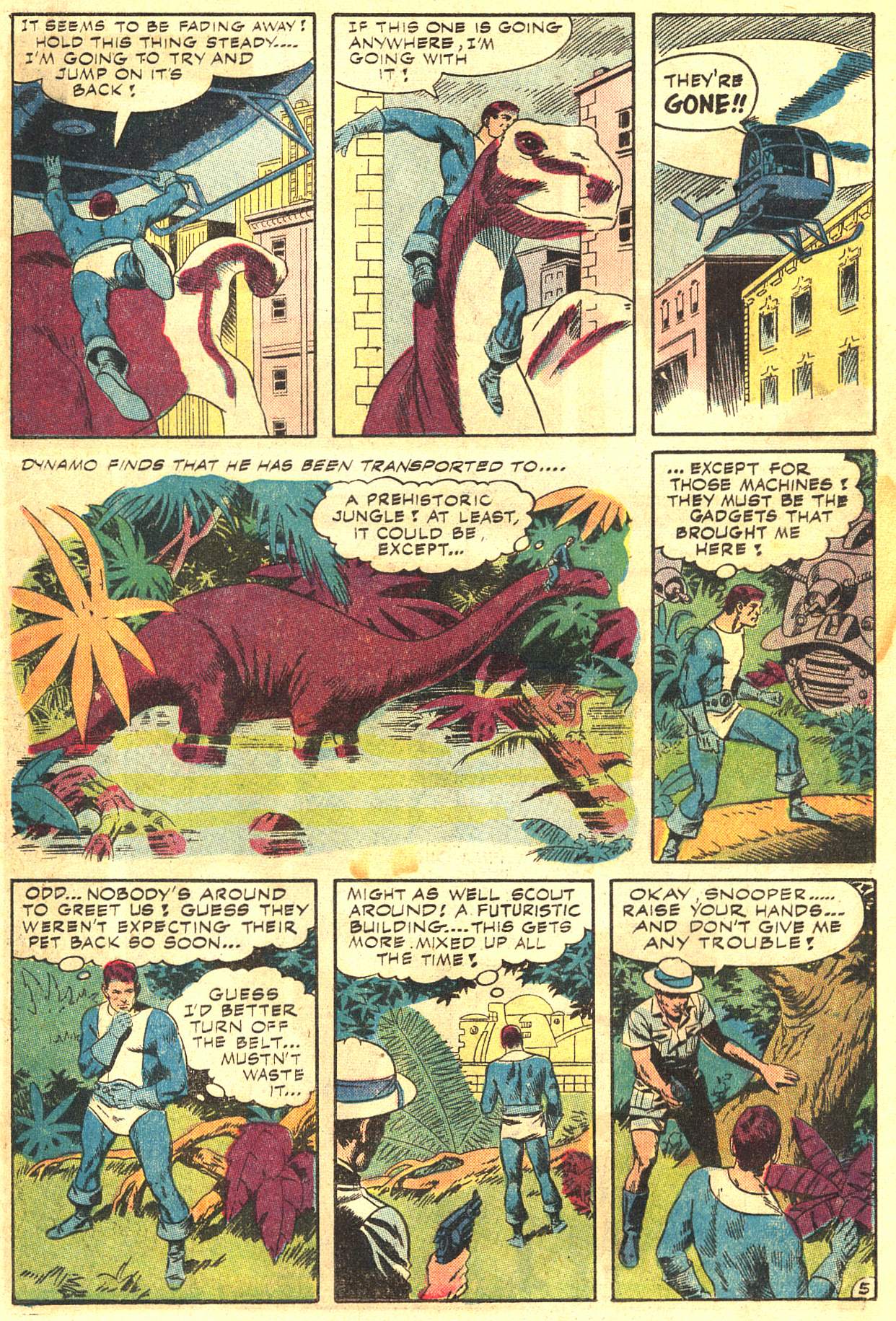 Read online T.H.U.N.D.E.R. Agents (1965) comic -  Issue #4 - 7