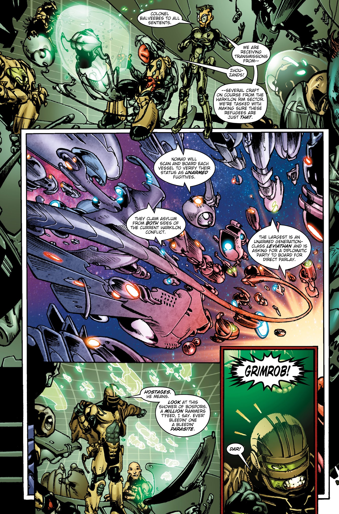 Read online Alien Legion: Uncivil War comic -  Issue # TPB - 13
