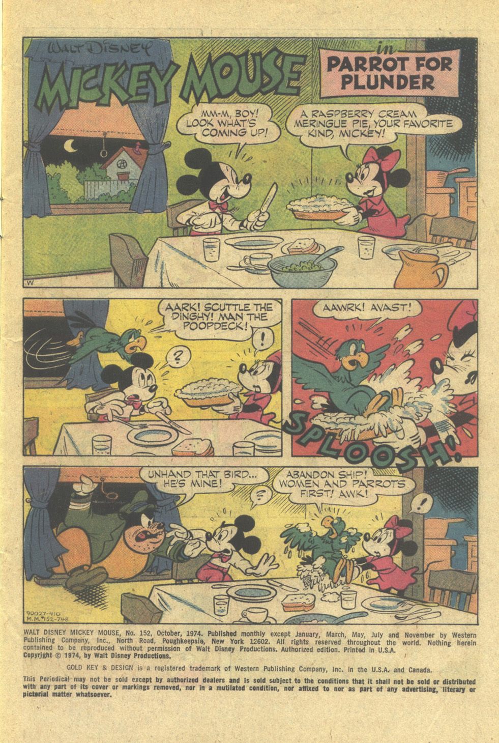 Read online Walt Disney's Mickey Mouse comic -  Issue #152 - 3