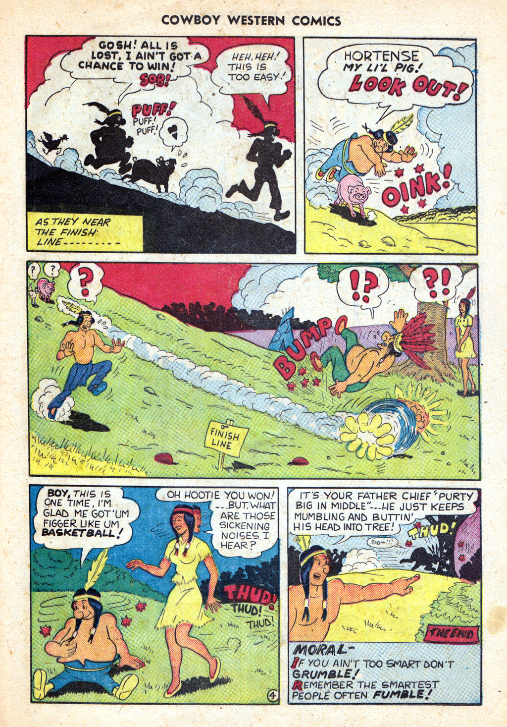 Read online Cowboy Western Comics (1948) comic -  Issue #33 - 21