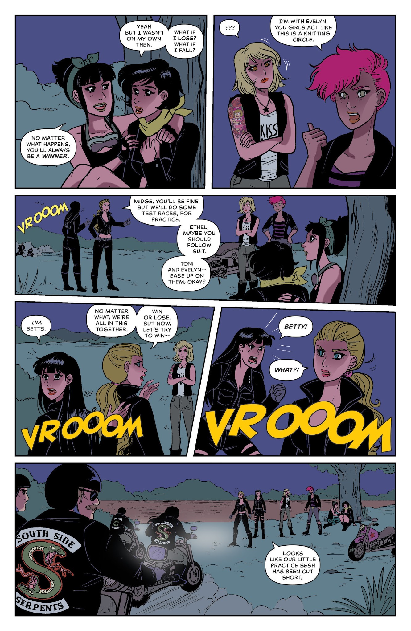 Read online Betty & Veronica: Vixens comic -  Issue #4 - 5