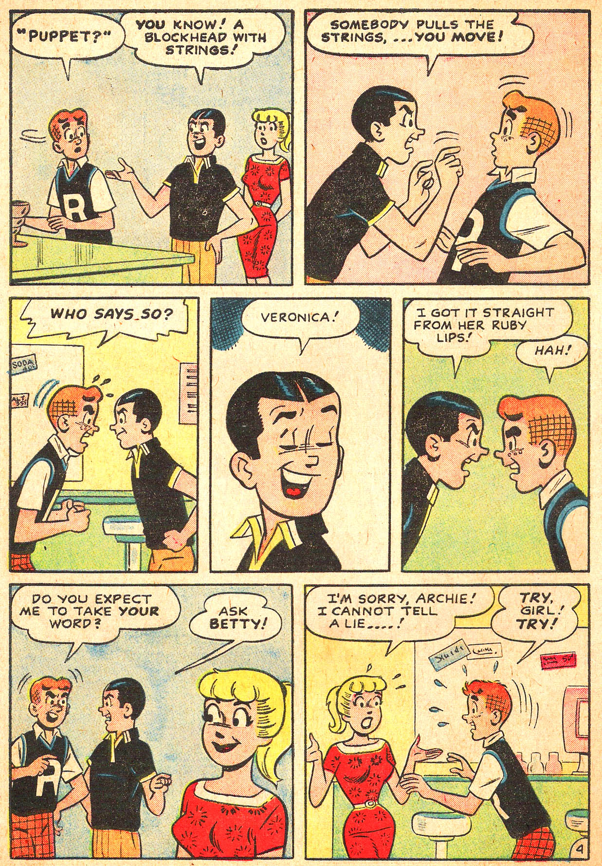 Read online Archie's Girls Betty and Veronica comic -  Issue #59 - 6