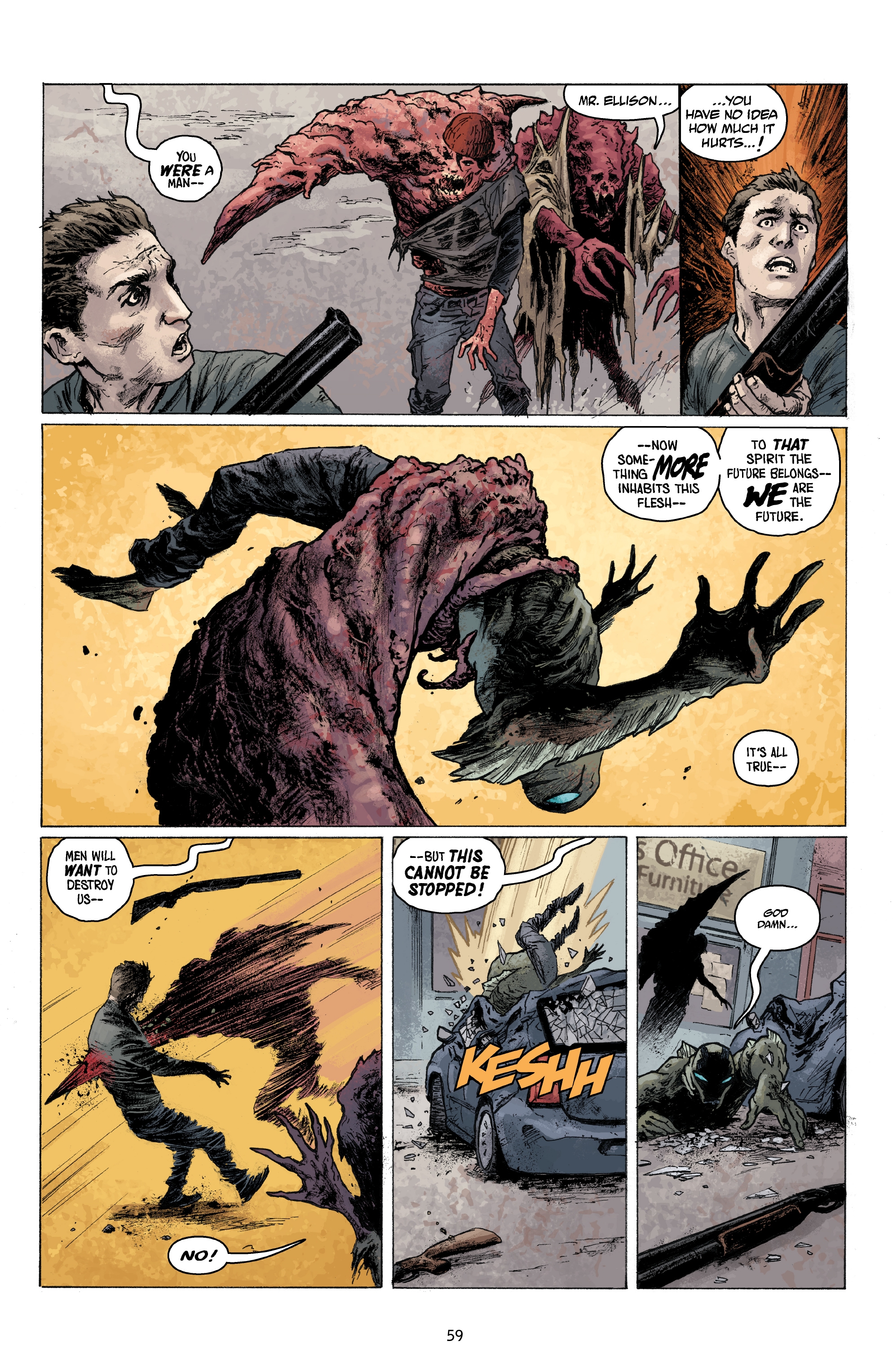 Read online Abe Sapien comic -  Issue # _TPB Dark and Terrible 1 (Part 1) - 60