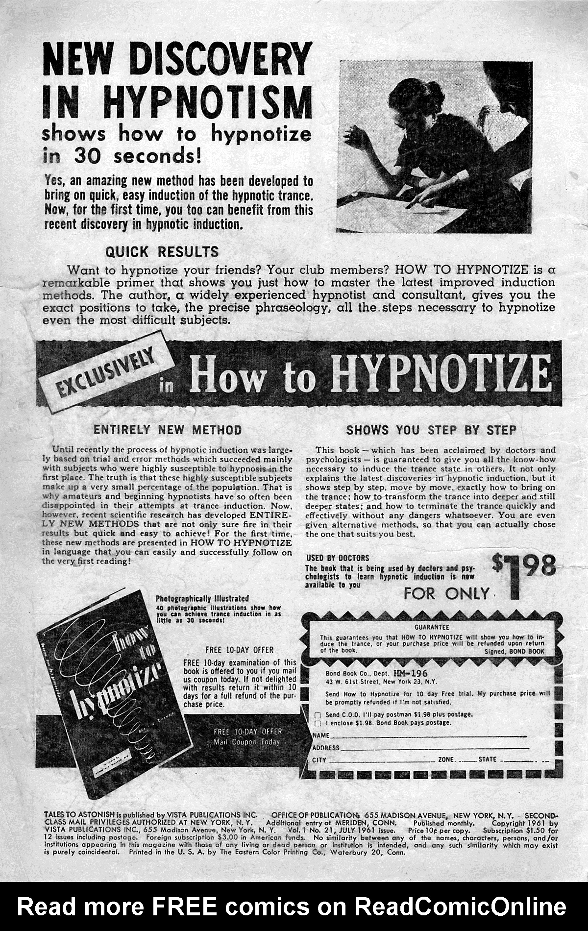 Read online Tales to Astonish (1959) comic -  Issue #21 - 2