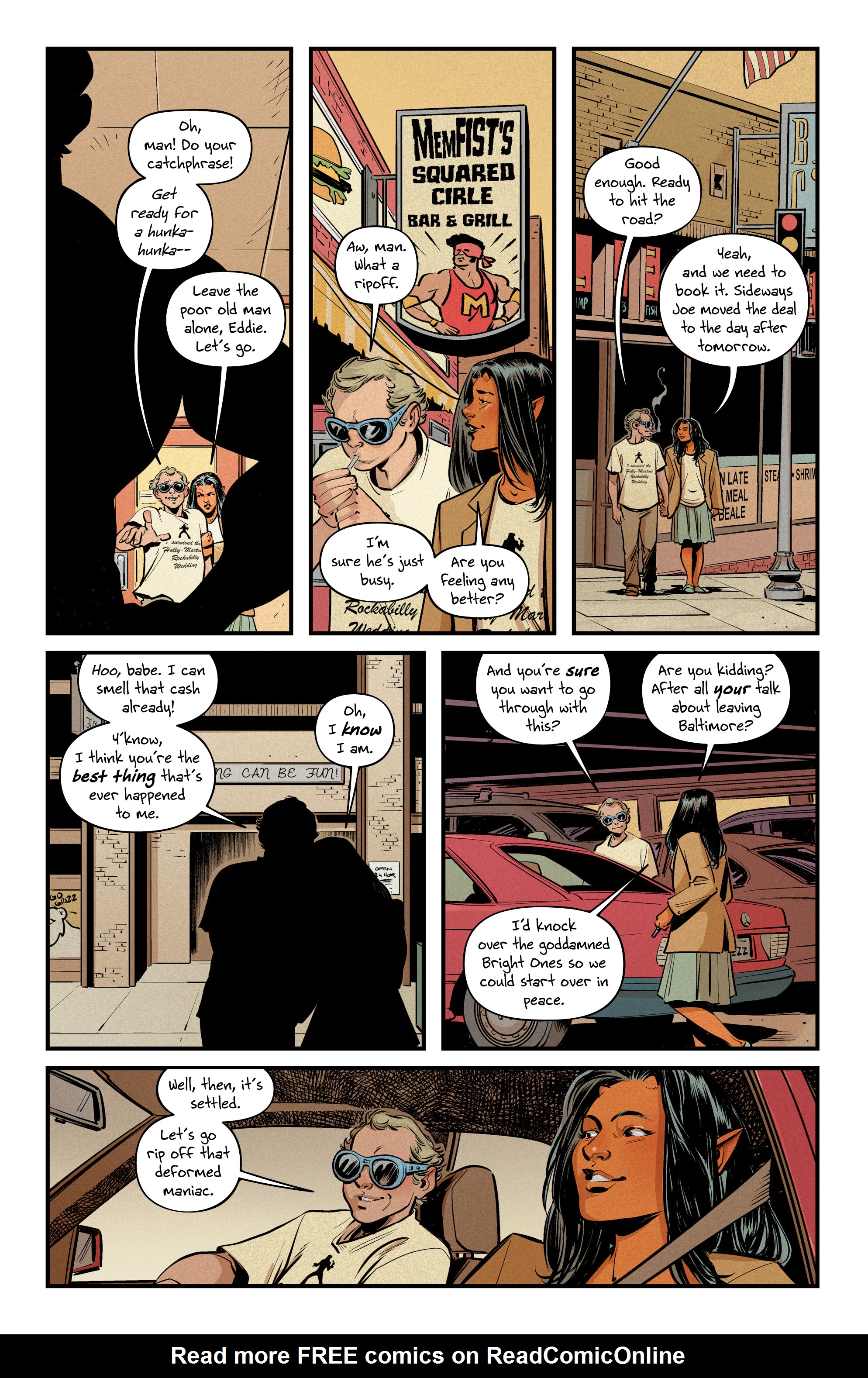 Read online Grumble: Memphis and Beyond the Infinite! comic -  Issue #1 - 5