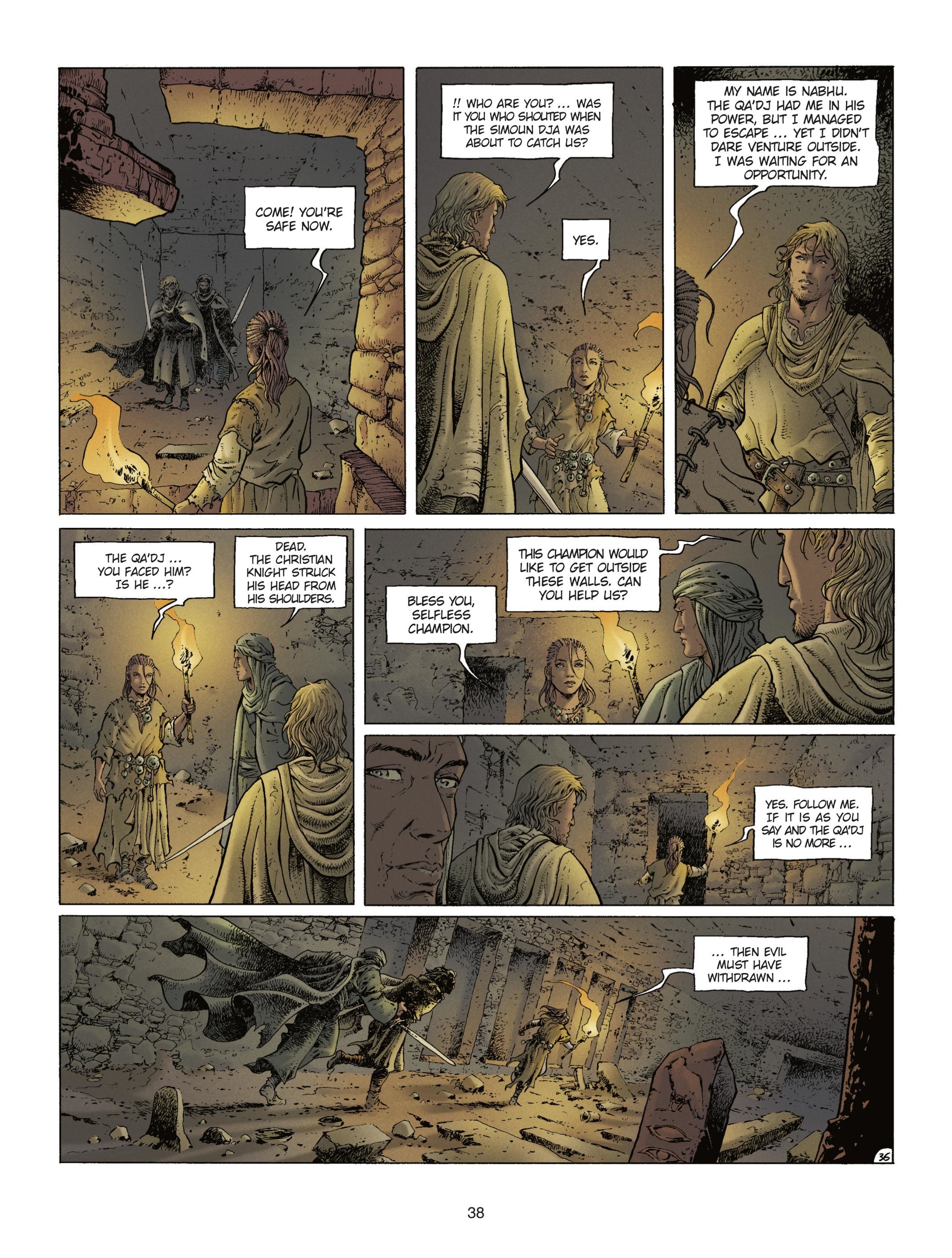 Read online Crusade (2021) comic -  Issue #8 - 39