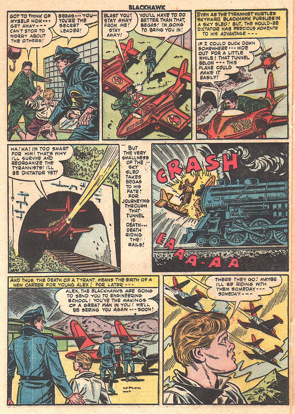 Read online Blackhawk (1957) comic -  Issue #74 - 32