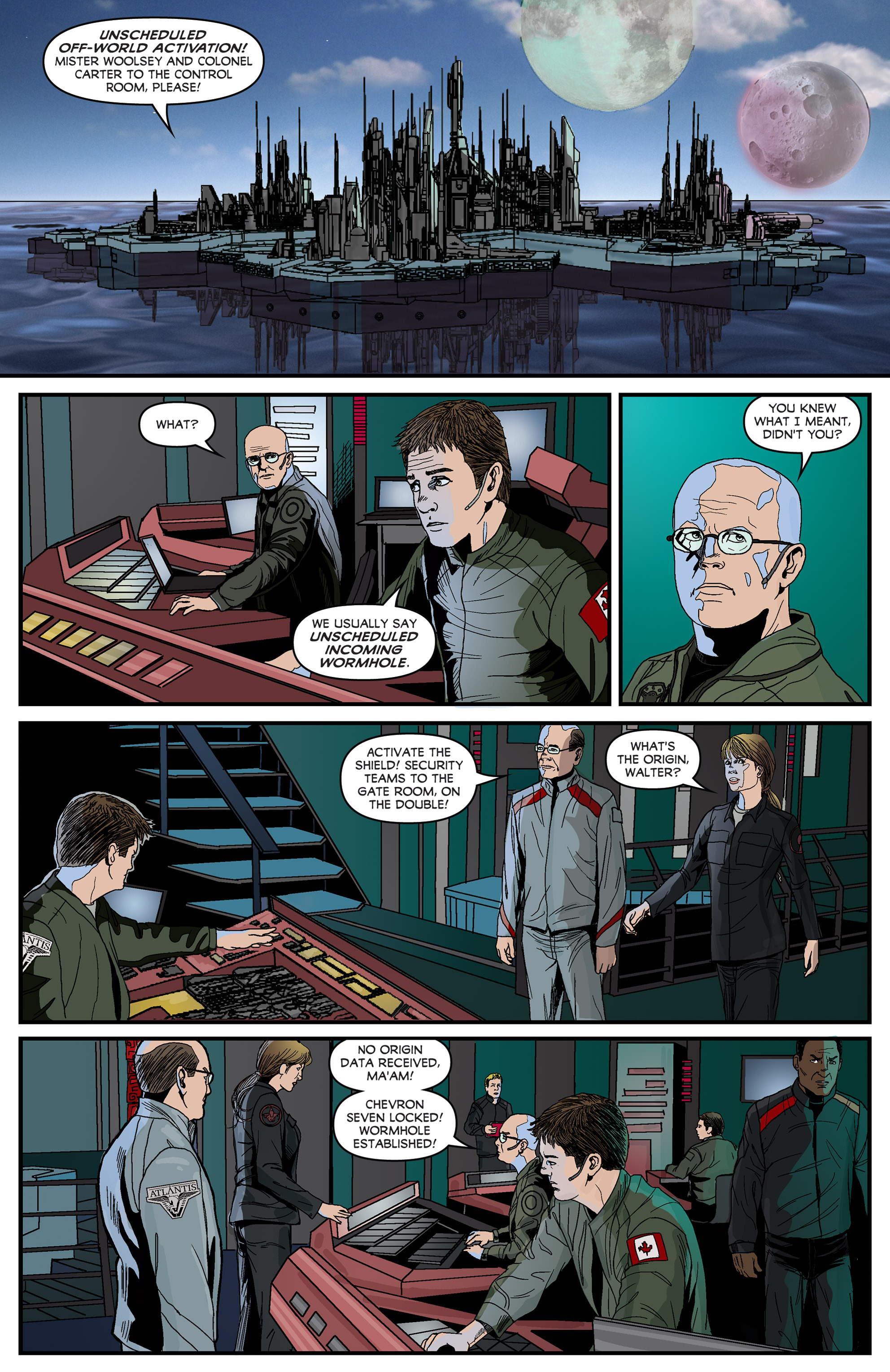 Read online Stargate Atlantis: Gateways comic -  Issue #2 - 14