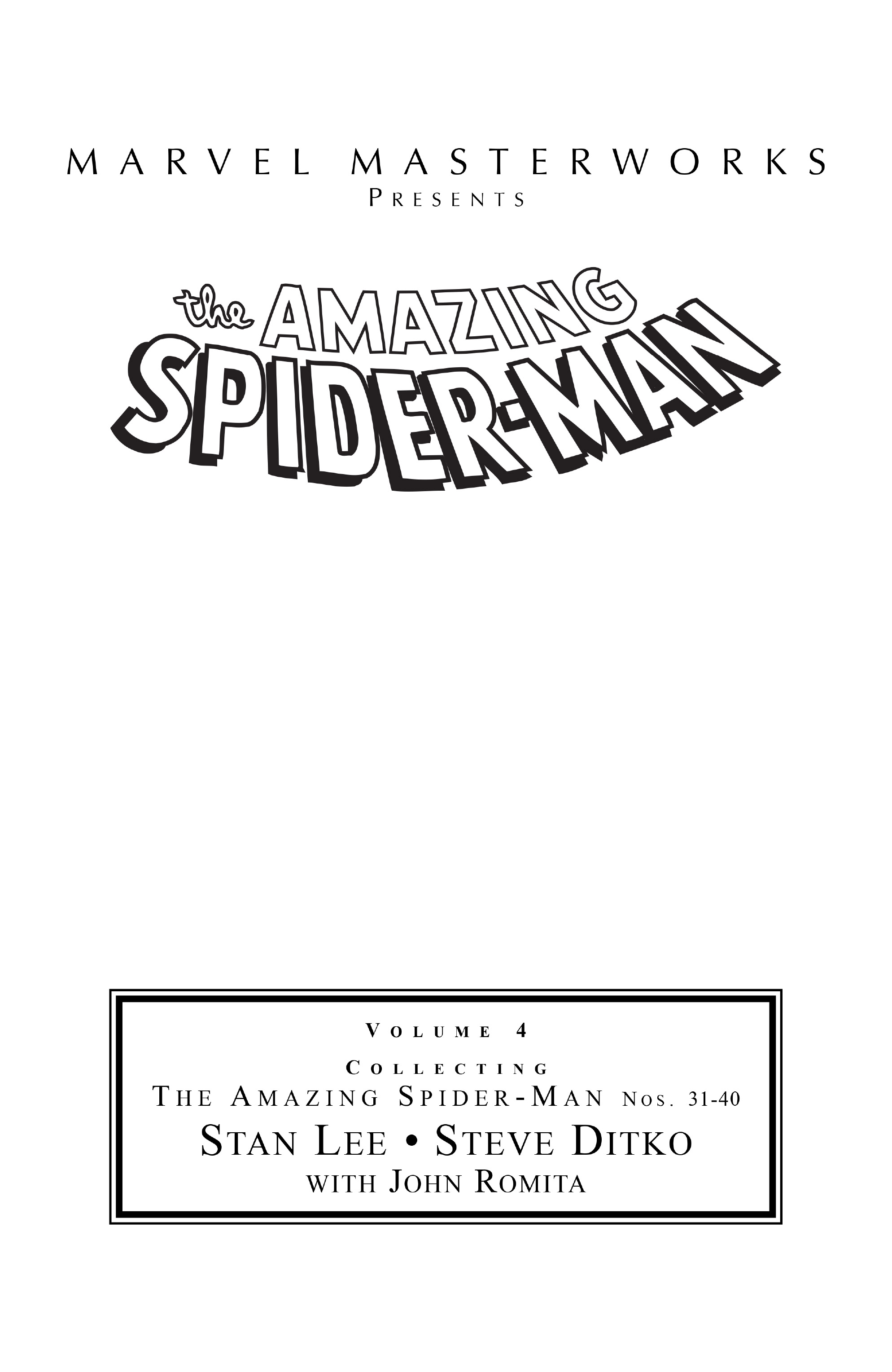 Read online Marvel Masterworks: The Amazing Spider-Man comic -  Issue # TPB 4 (Part 1) - 2
