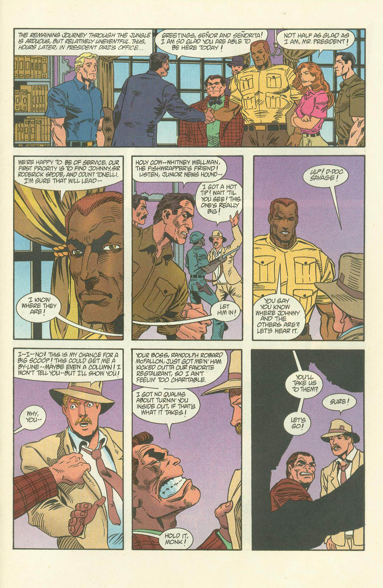 Read online Doc Savage: Curse of the Fire God comic -  Issue # TPB - 75