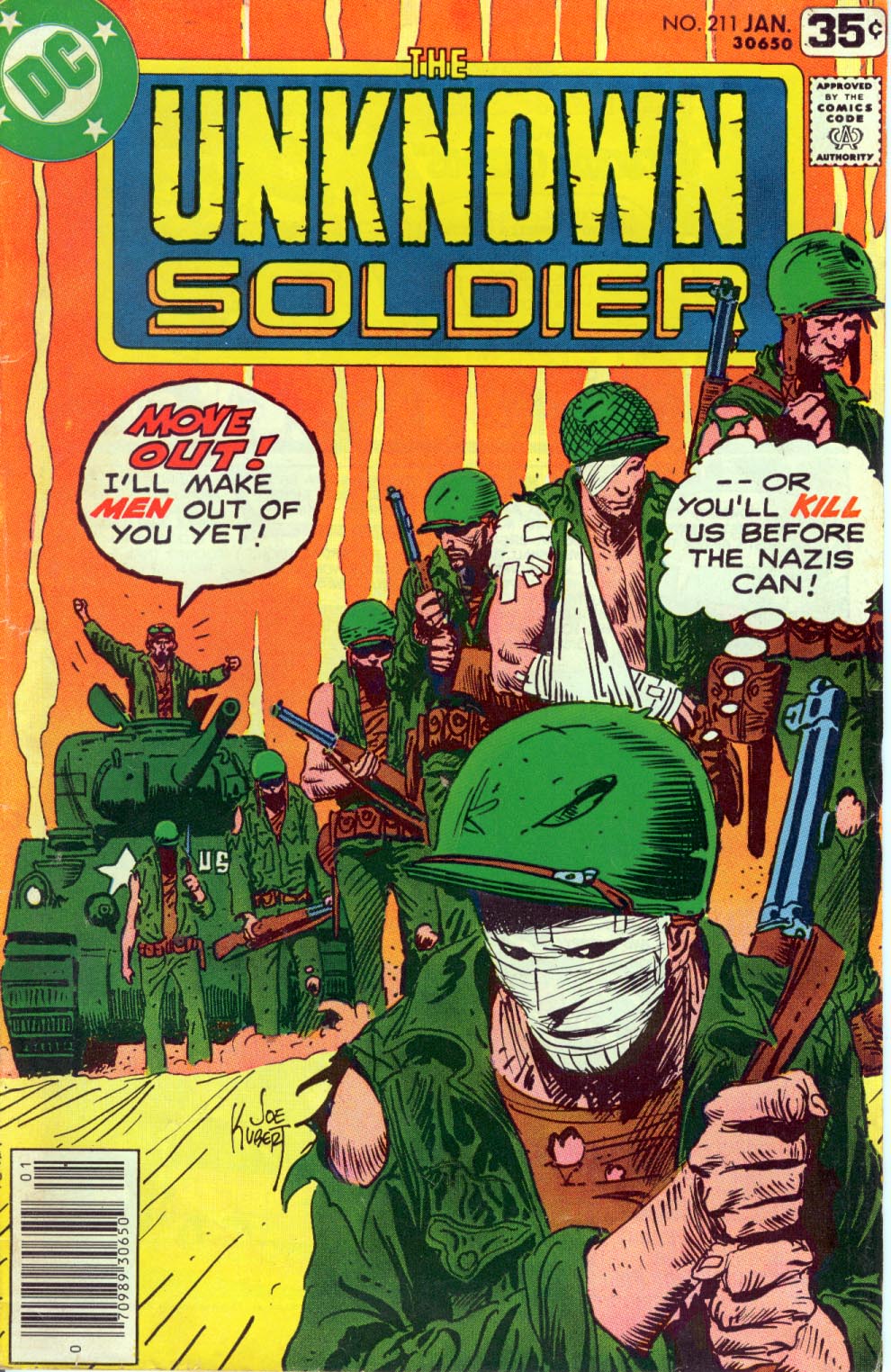 Read online Unknown Soldier (1977) comic -  Issue #211 - 1