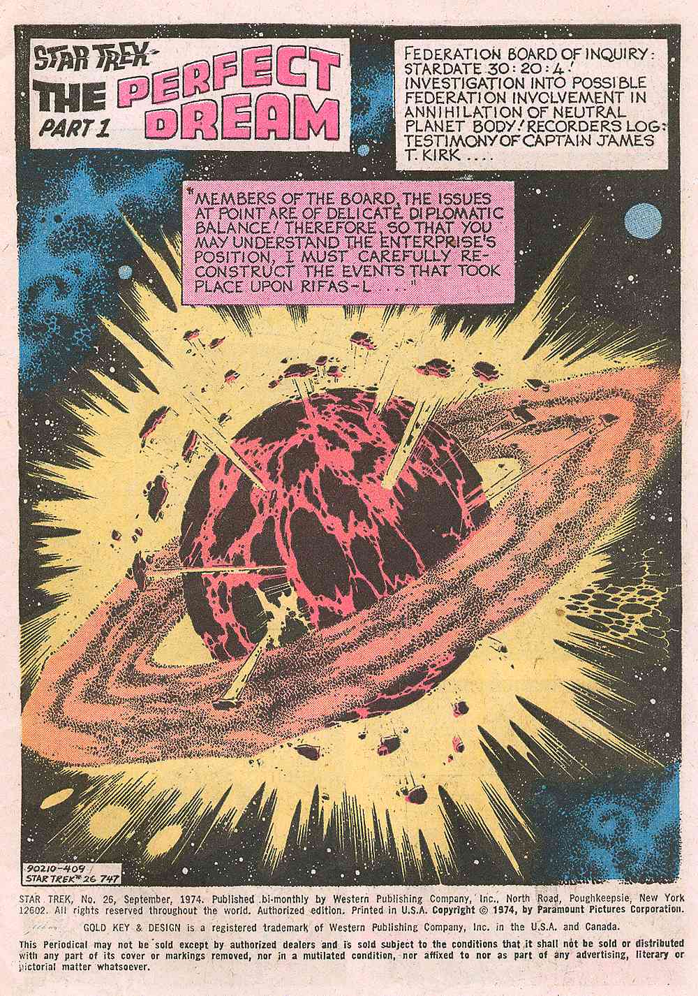 Read online Star Trek (1967) comic -  Issue #26 - 2