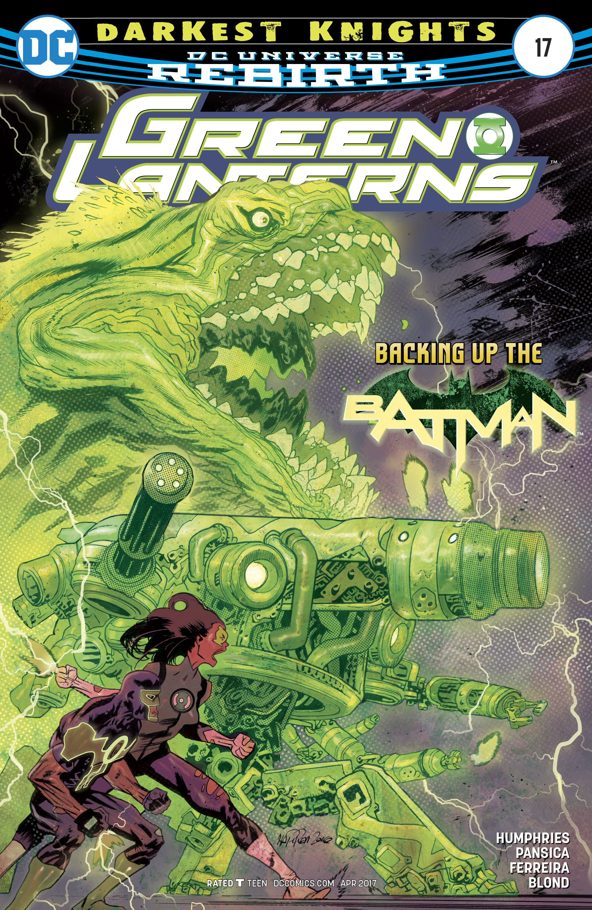 Read online Green Lanterns comic -  Issue #17 - 1