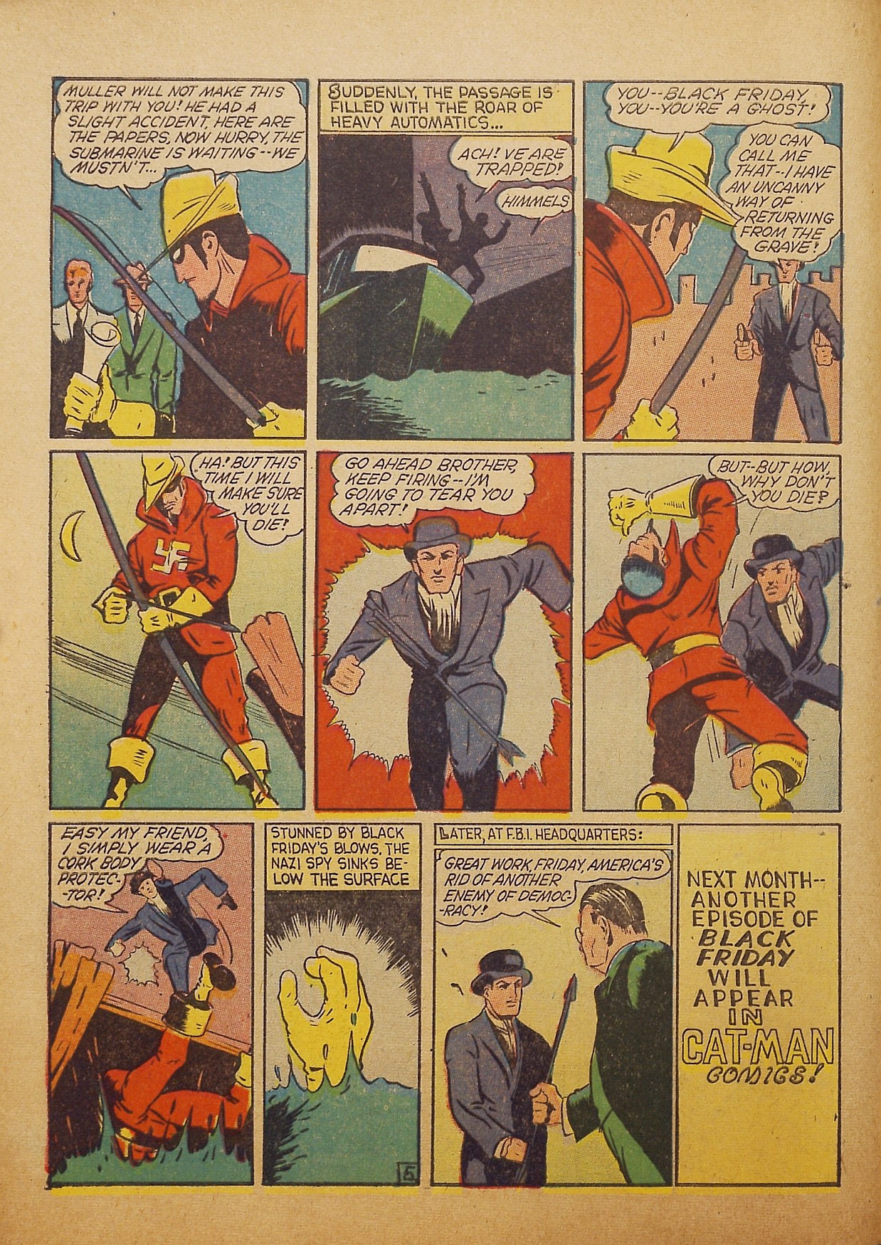 Read online Cat-Man Comics comic -  Issue #9 - 16