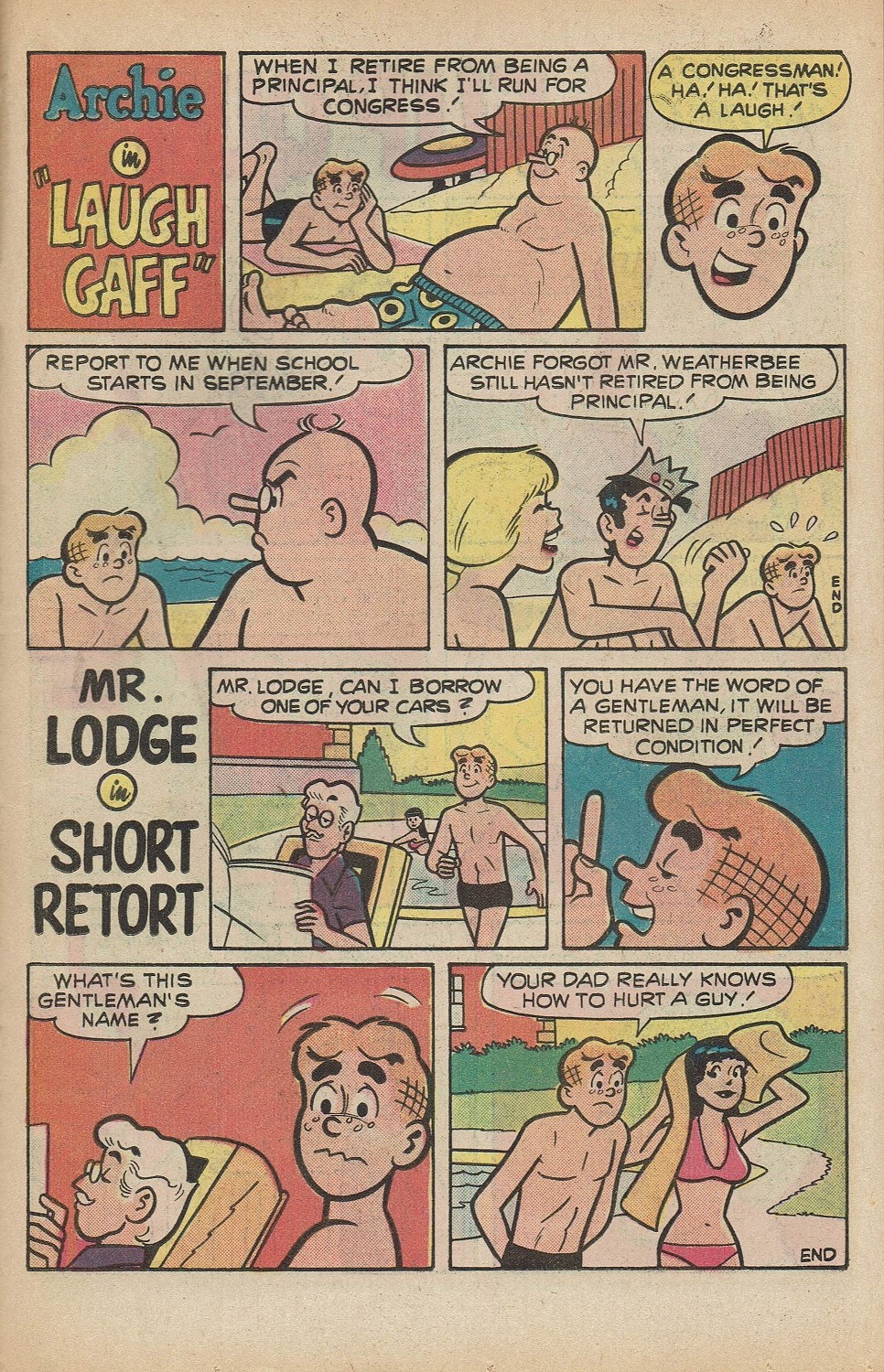 Read online Archie's Joke Book Magazine comic -  Issue #225 - 23