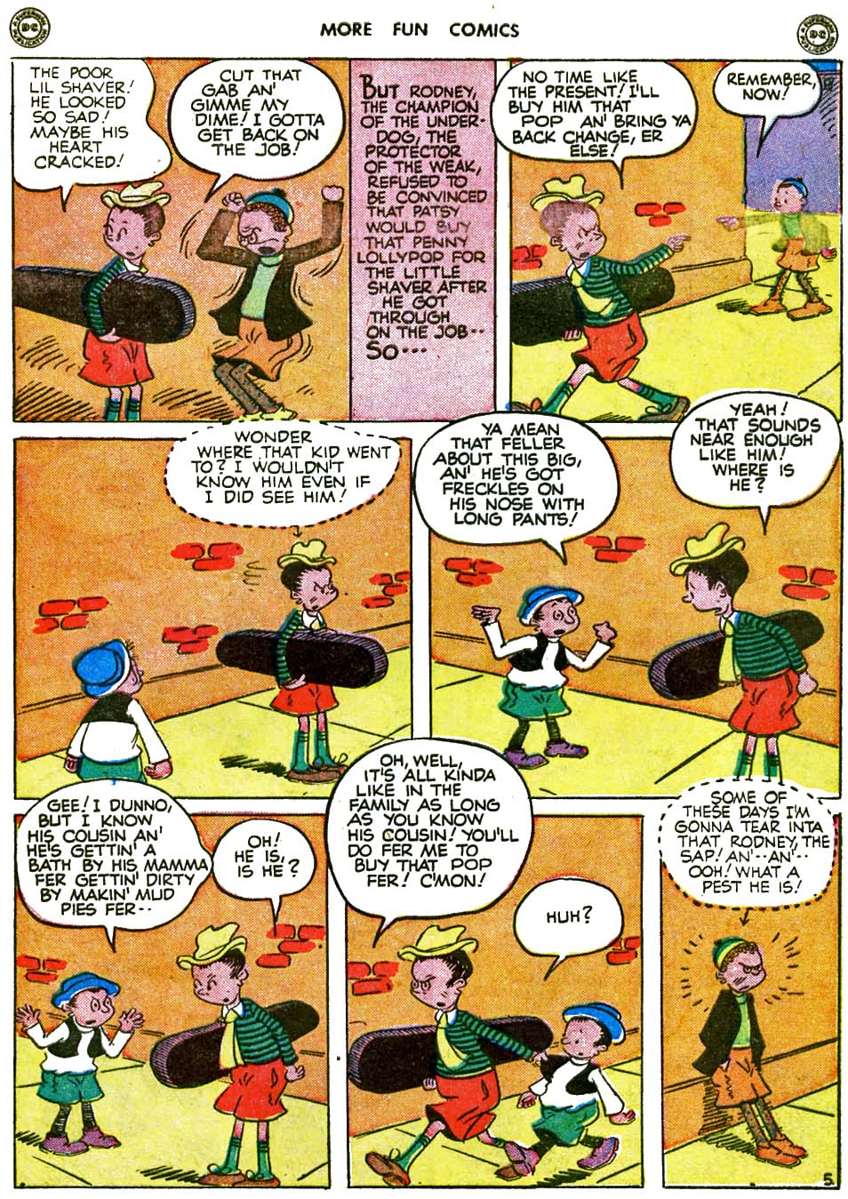 Read online More Fun Comics comic -  Issue #113 - 96