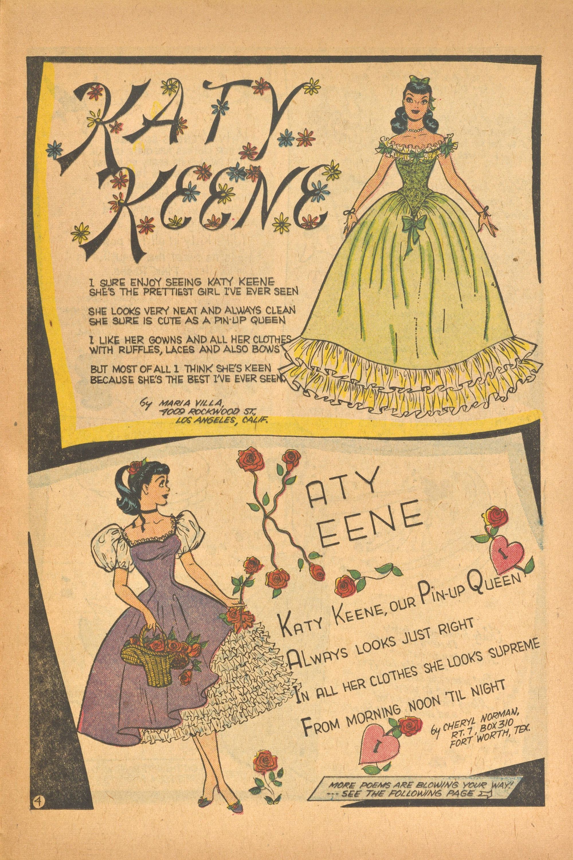 Read online Katy Keene Fashion Book comic -  Issue #20 - 25