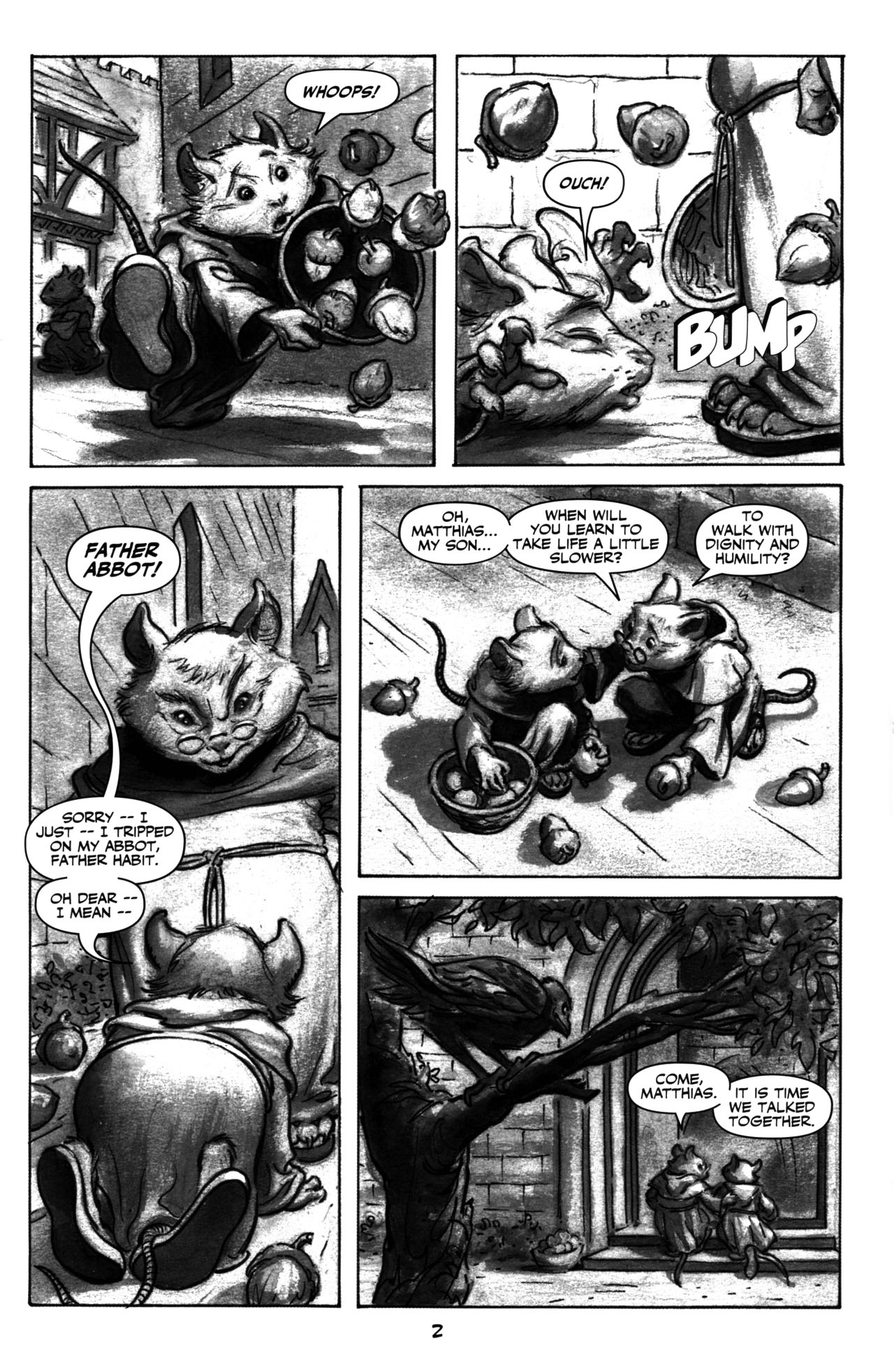 Read online Redwall: The Graphic Novel comic -  Issue # TPB - 7