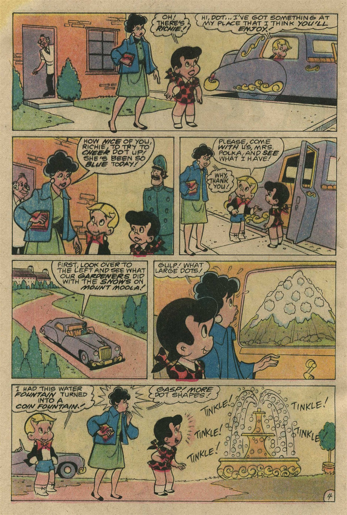 Read online Richie Rich & His Girl Friends comic -  Issue #4 - 8