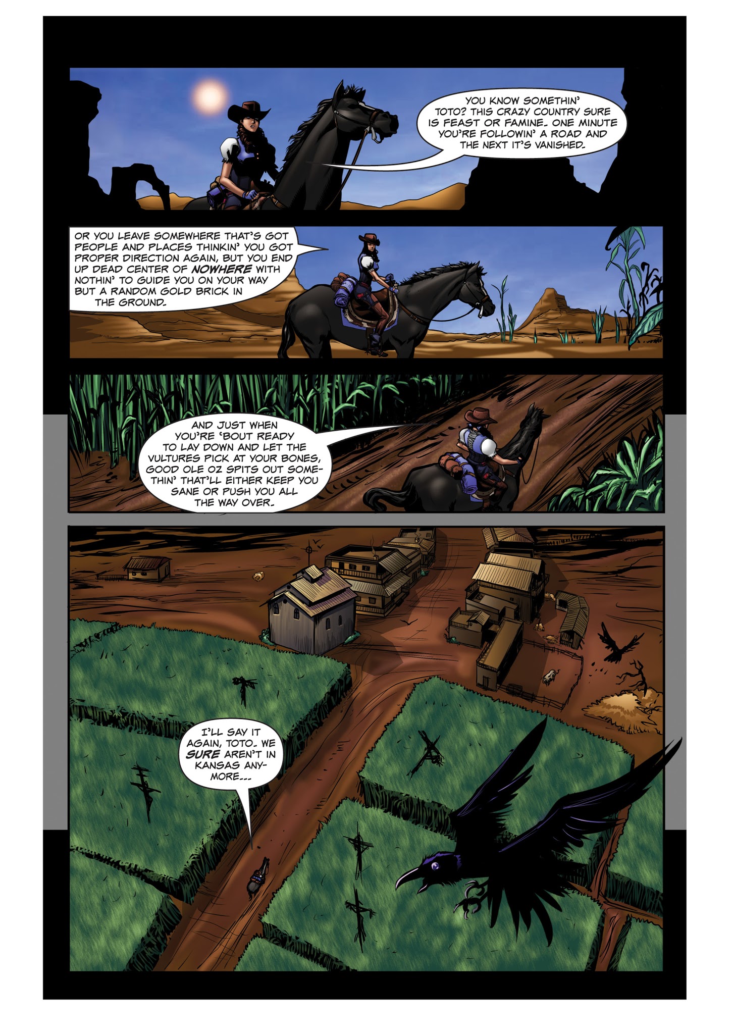 Read online Legend of Oz: The Wicked West (2015) comic -  Issue #1 - 7