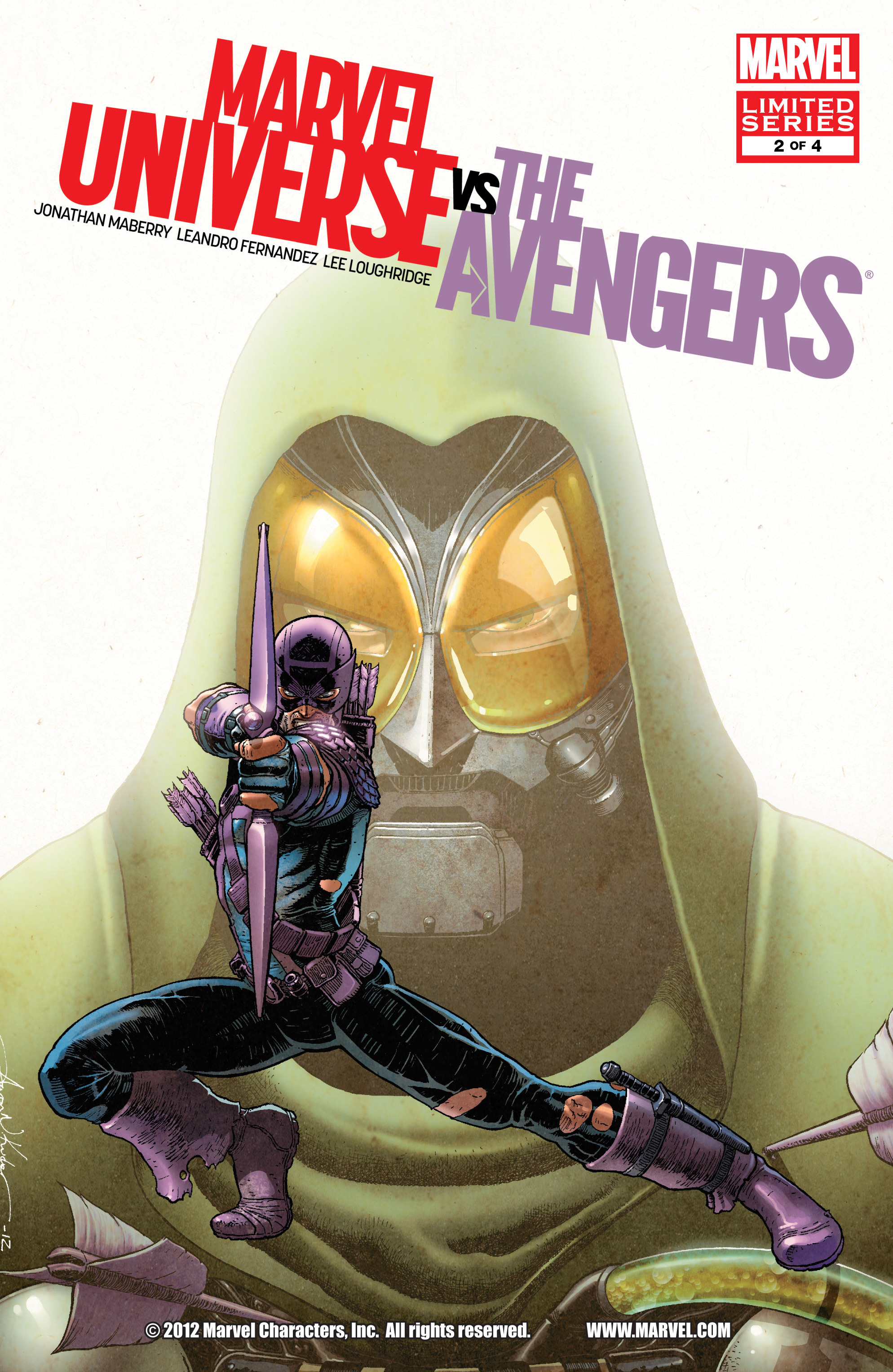 Read online Marvel Universe vs. The Avengers comic -  Issue #2 - 1