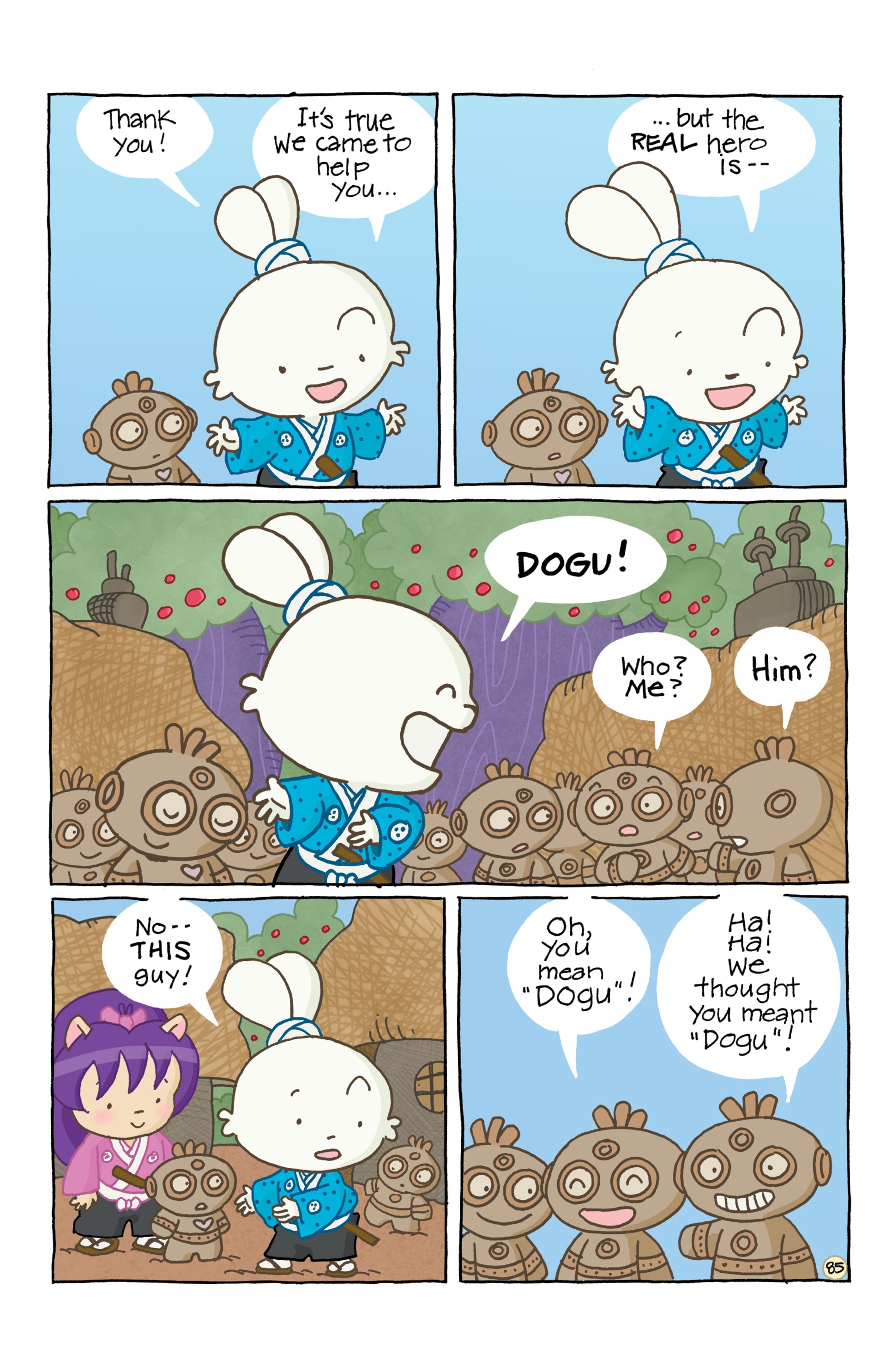 Read online Chibi-Usagi: Attack of the Heebie Chibis comic -  Issue # TPB - 89
