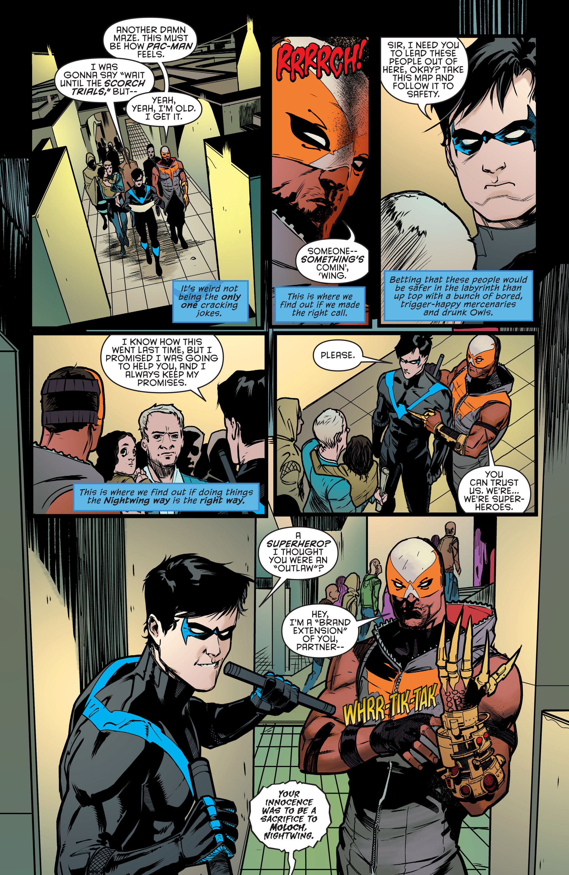 Read online Nightwing (2016) comic -  Issue #4 - 8