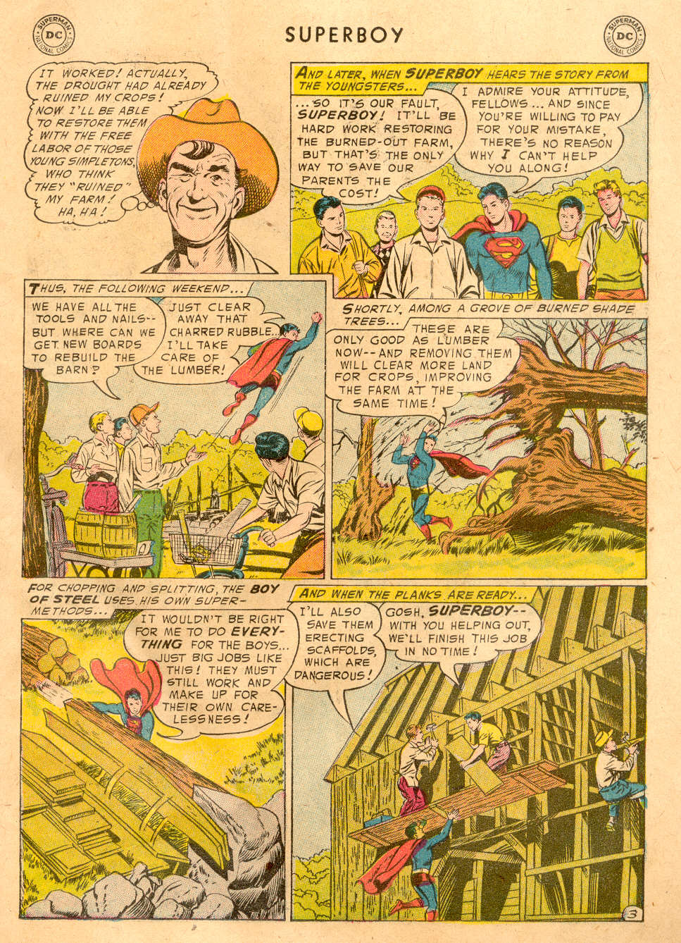 Read online Superboy (1949) comic -  Issue #43 - 13