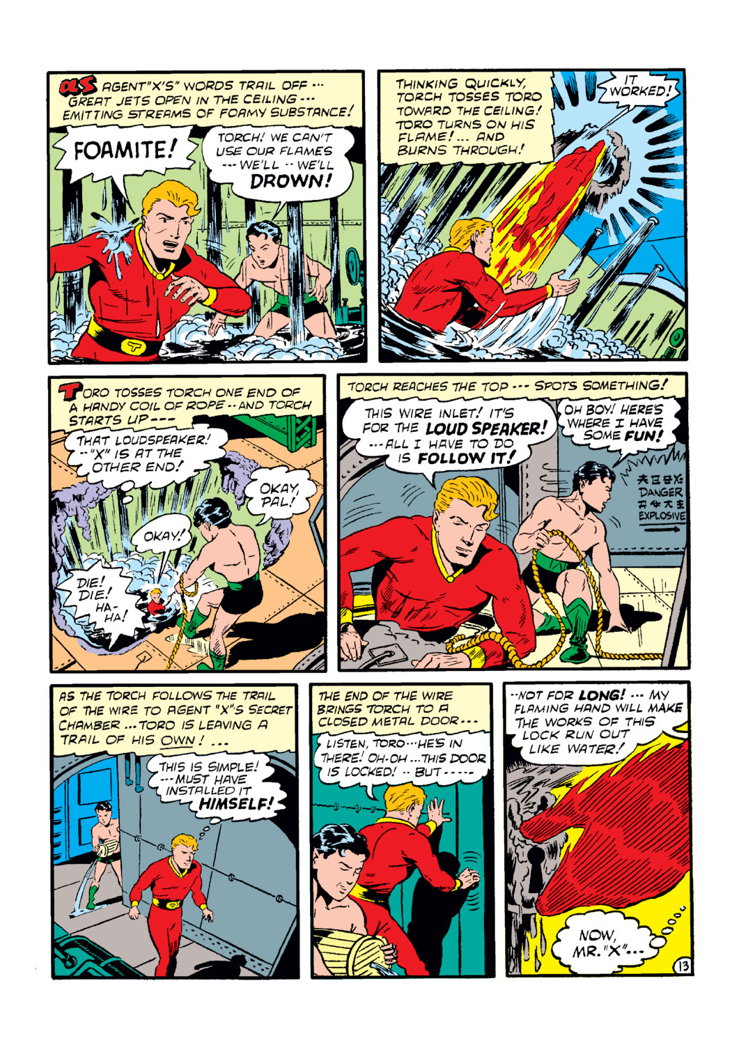 Read online The Human Torch (1940) comic -  Issue #7 - 15