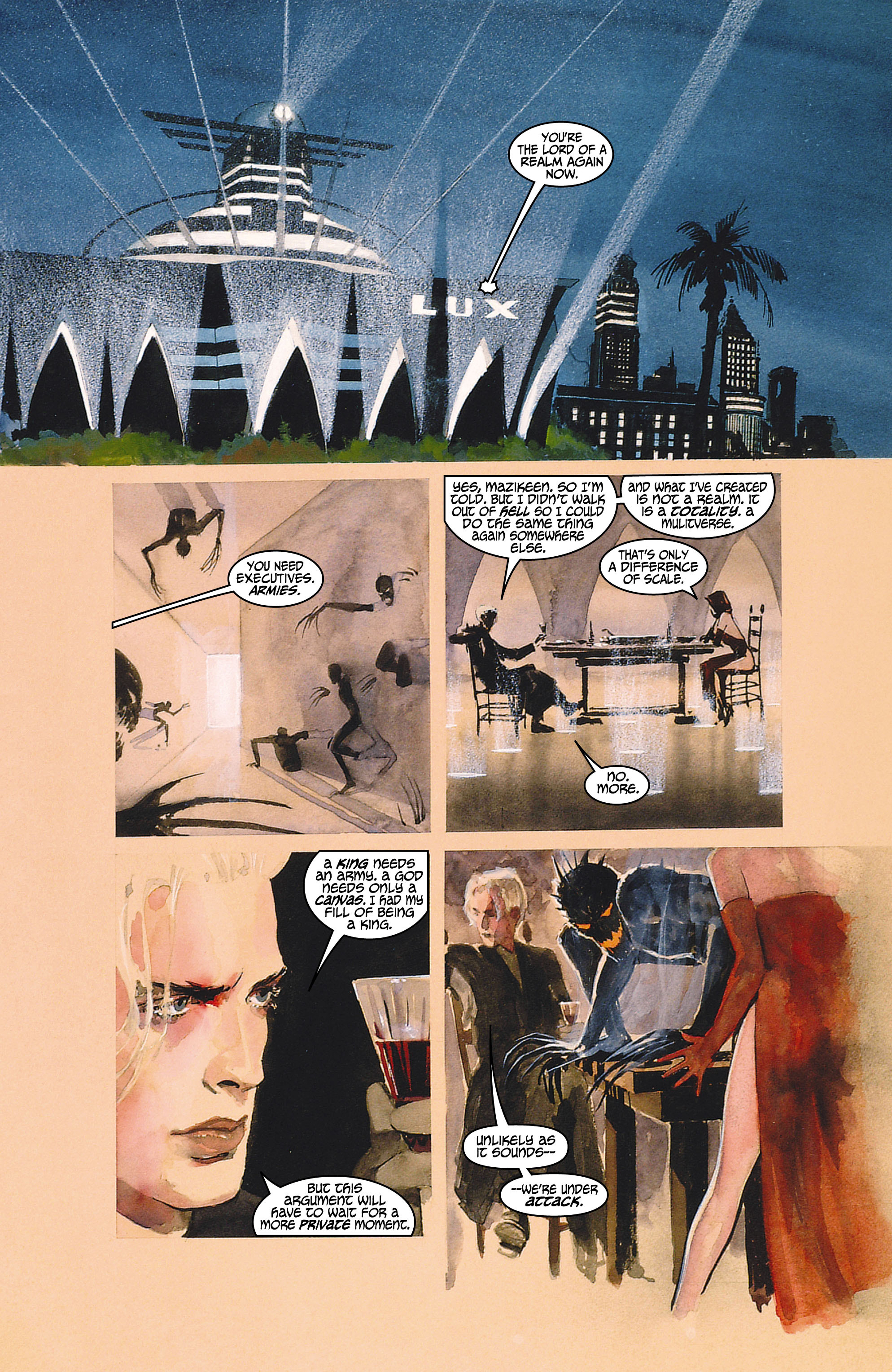 Read online Lucifer: Nirvana comic -  Issue # Full - 6