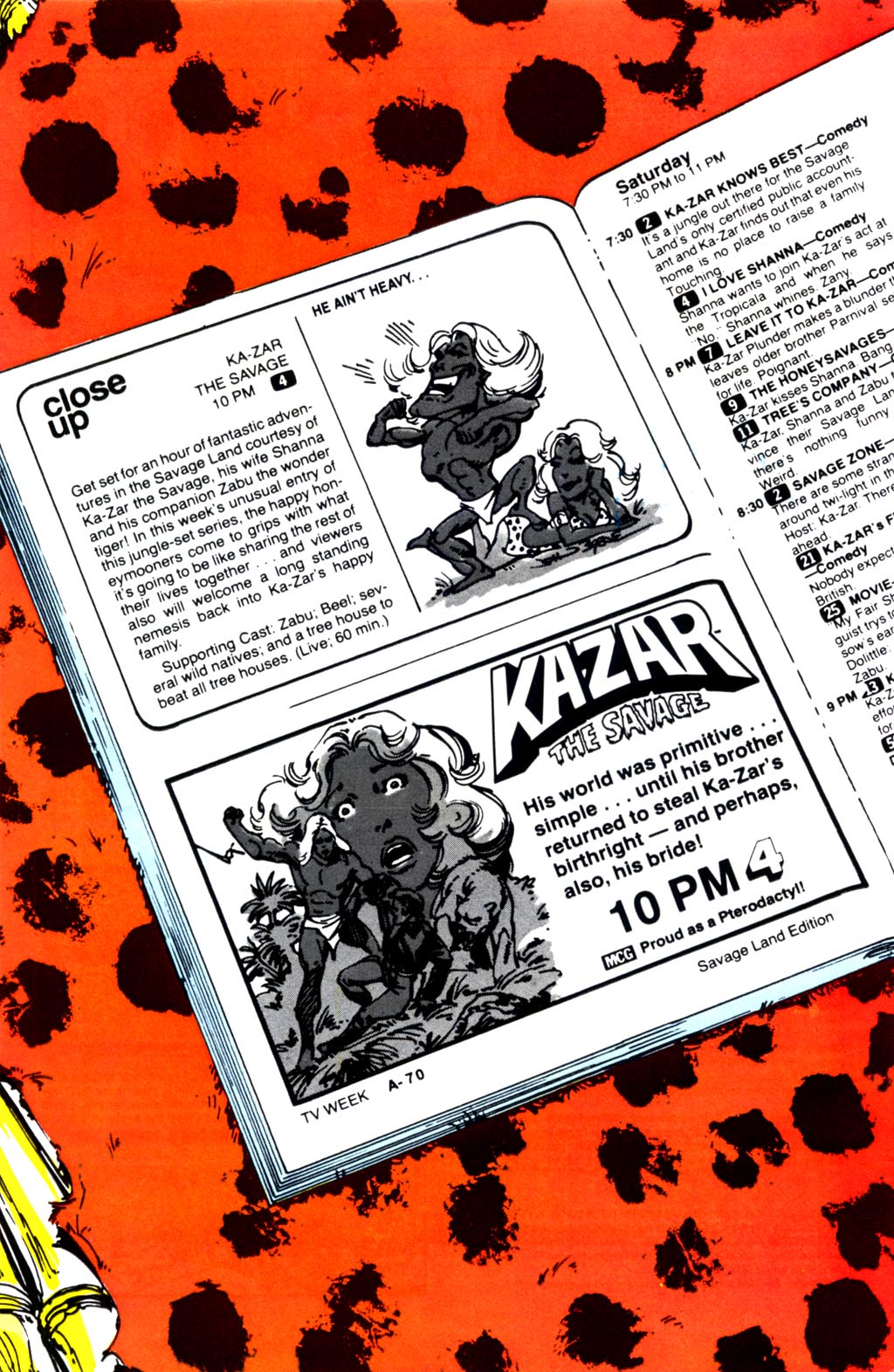 Read online Ka-Zar the Savage comic -  Issue #32 - 34