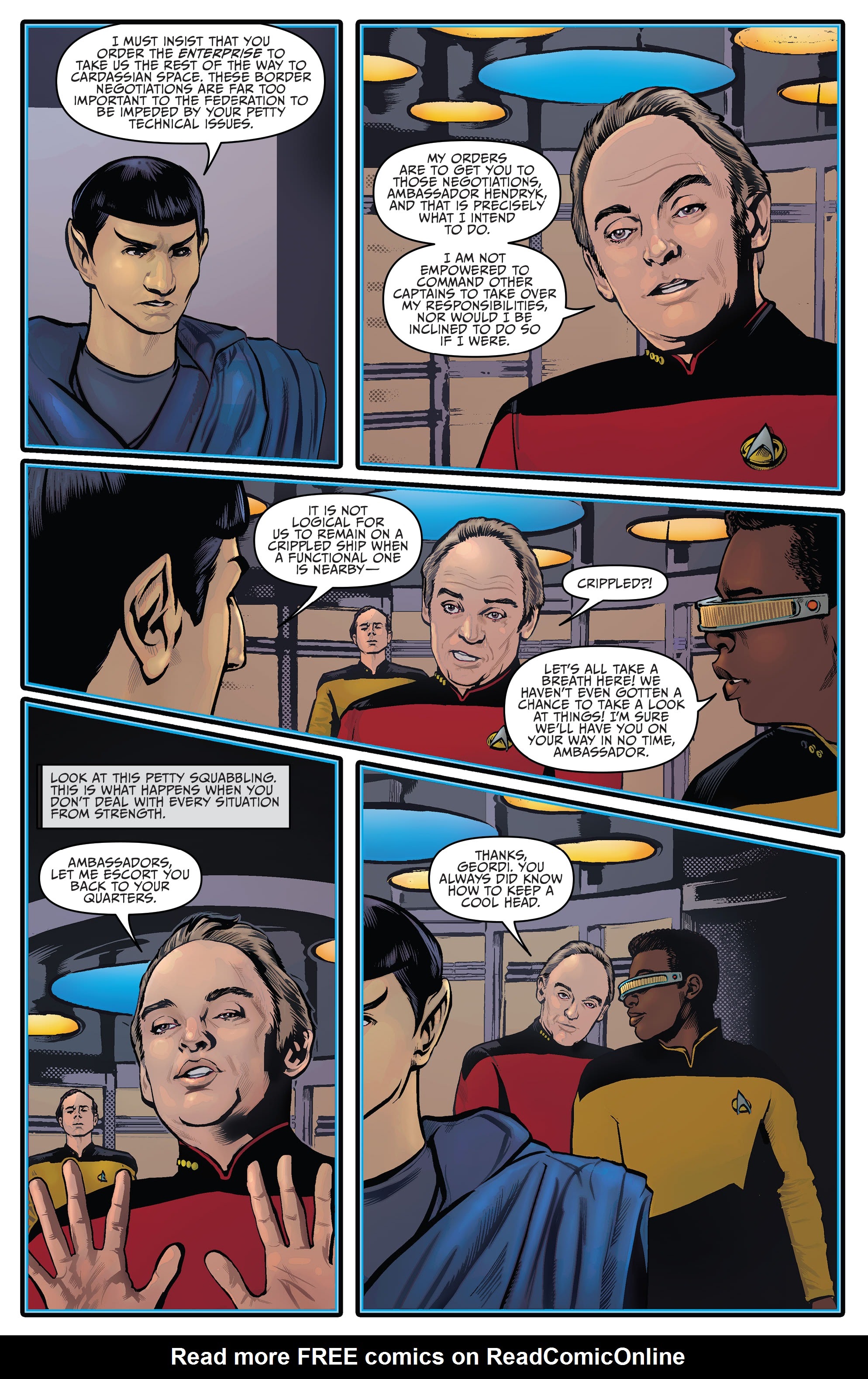 Read online Star Trek: The Next Generation: Mirror Universe Collection comic -  Issue # TPB (Part 3) - 74