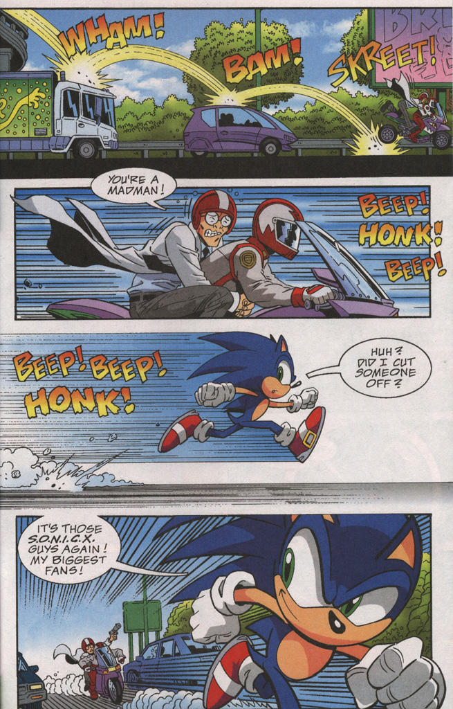 Read online Sonic X comic -  Issue #38 - 17