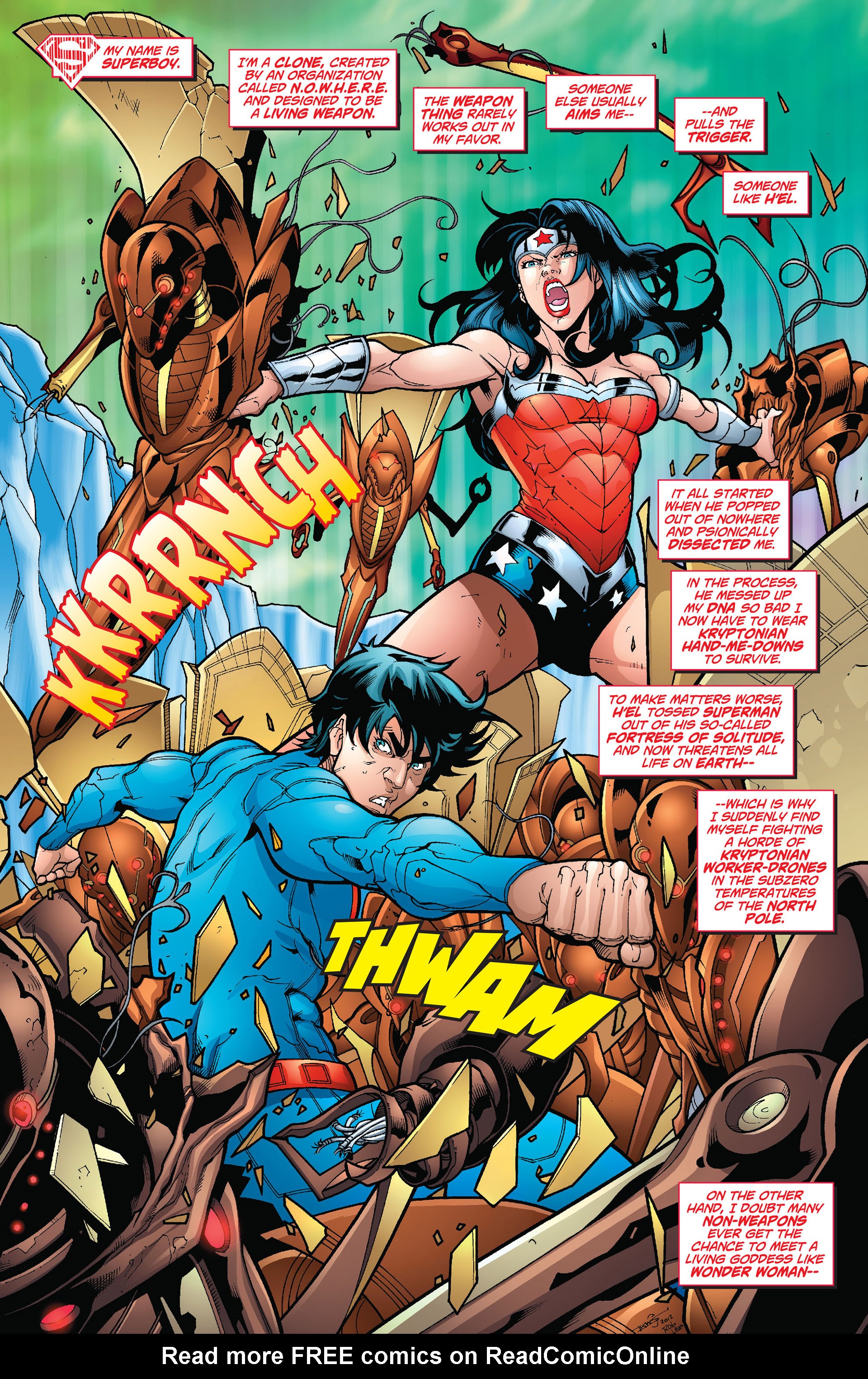 Read online Superboy (2012) comic -  Issue #16 - 2