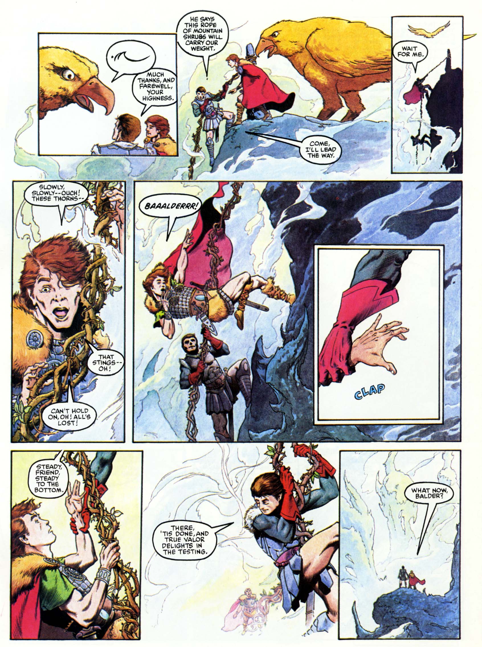 Read online Marvel Graphic Novel comic -  Issue #15 - The Raven Banner - 25