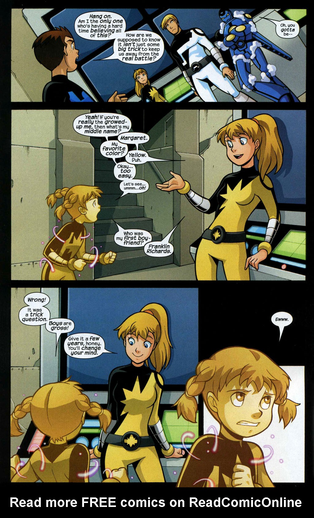 Read online Avengers and Power Pack Assemble! comic -  Issue #4 - 6