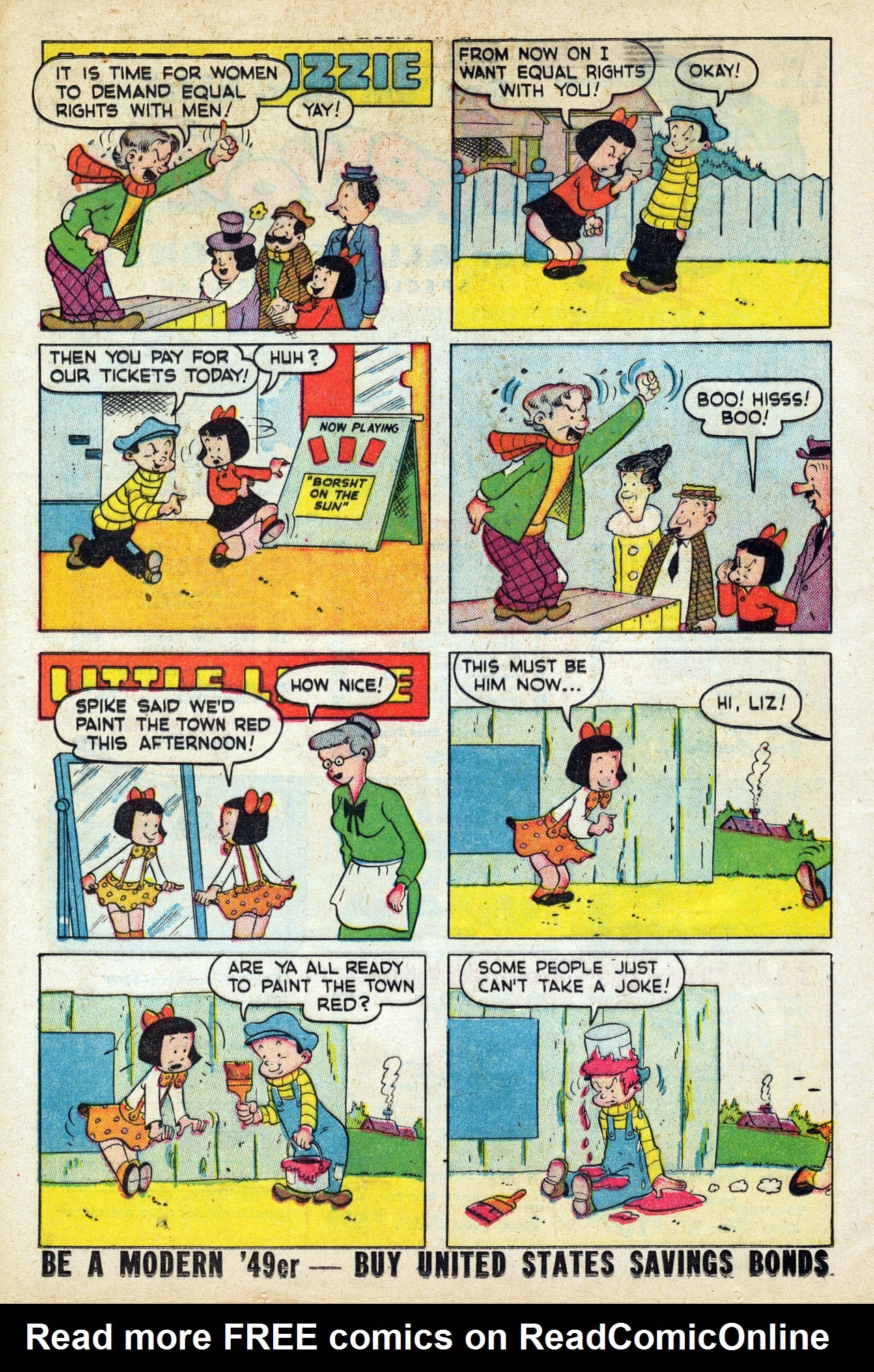 Read online Little Lizzie (1949) comic -  Issue #2 - 12