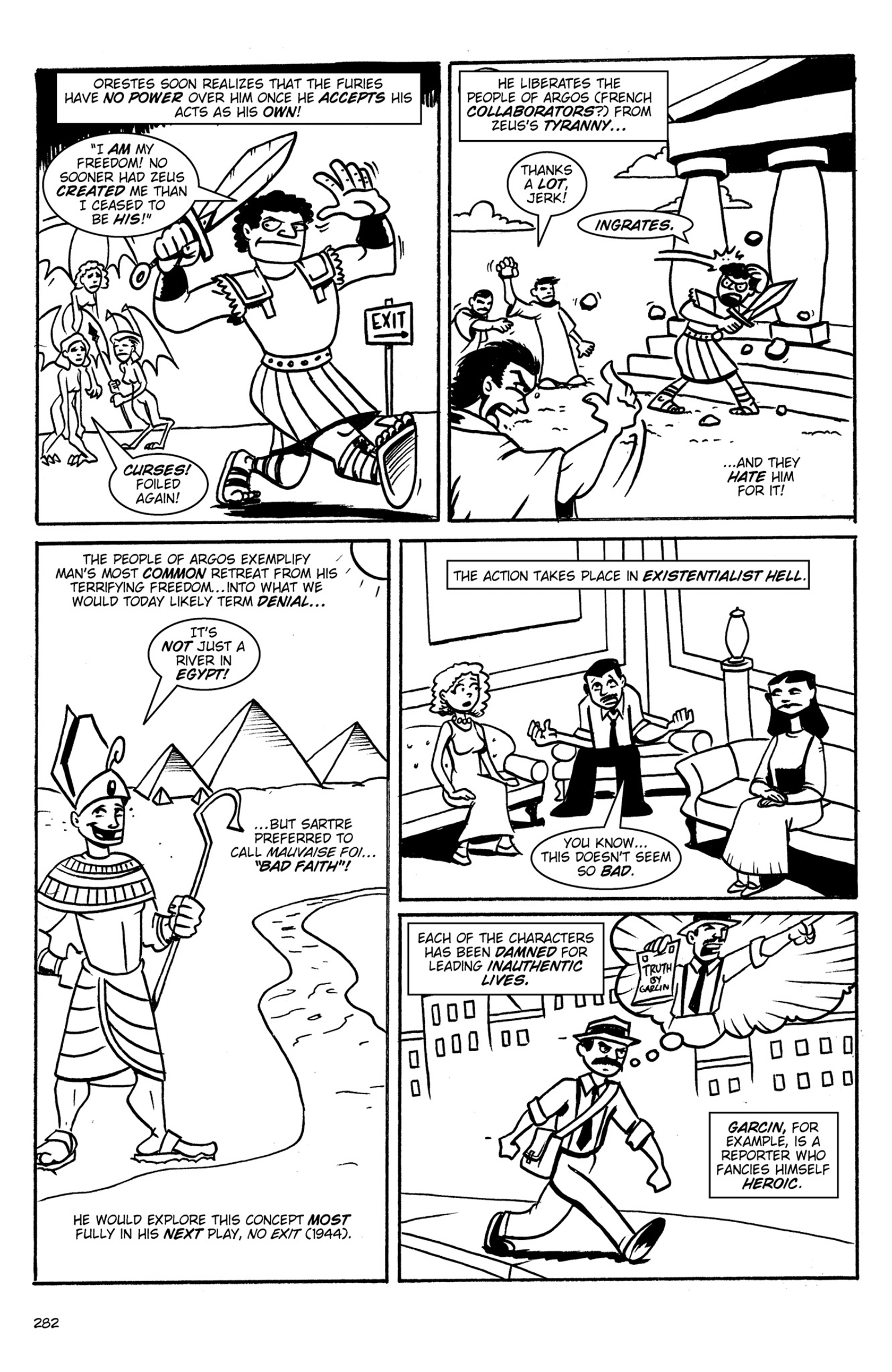 Read online Action Philosophers! comic -  Issue #Action Philosophers! TPB (Part 2) - 110