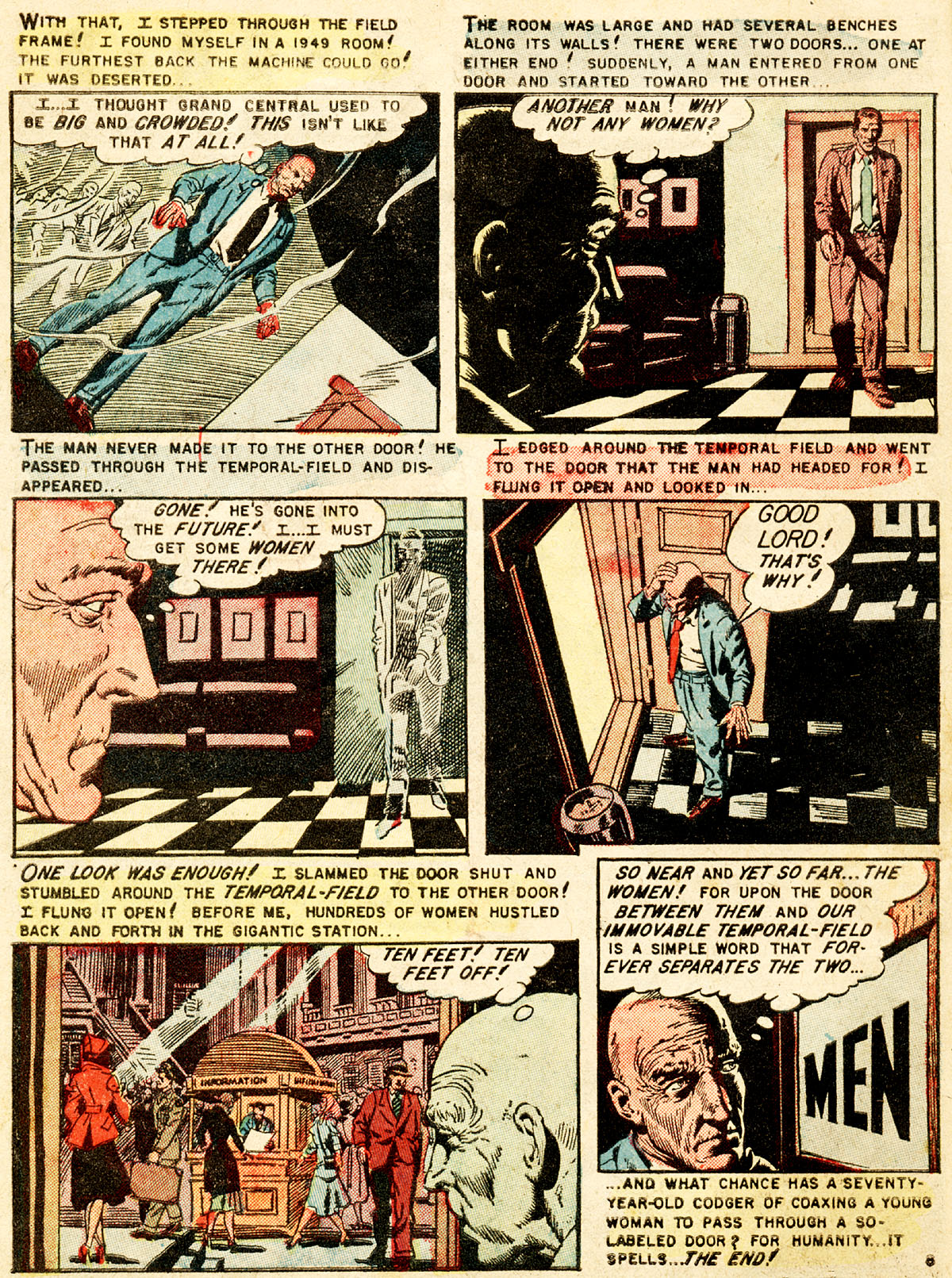 Read online Weird Fantasy (1951) comic -  Issue #13 - 10