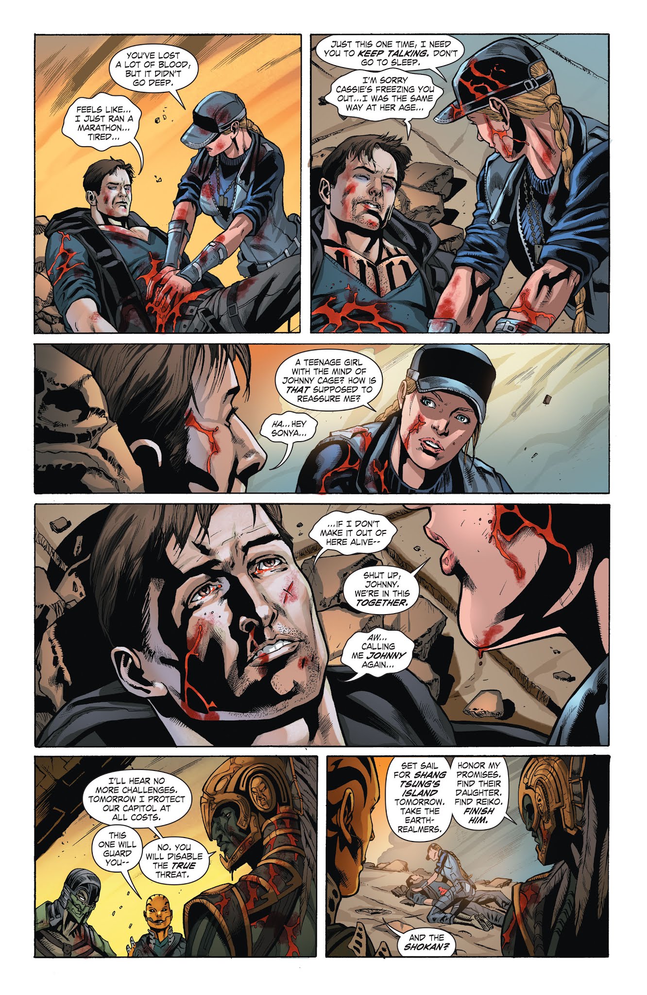 Read online Mortal Kombat X [I] comic -  Issue # _TPB 2 - 63