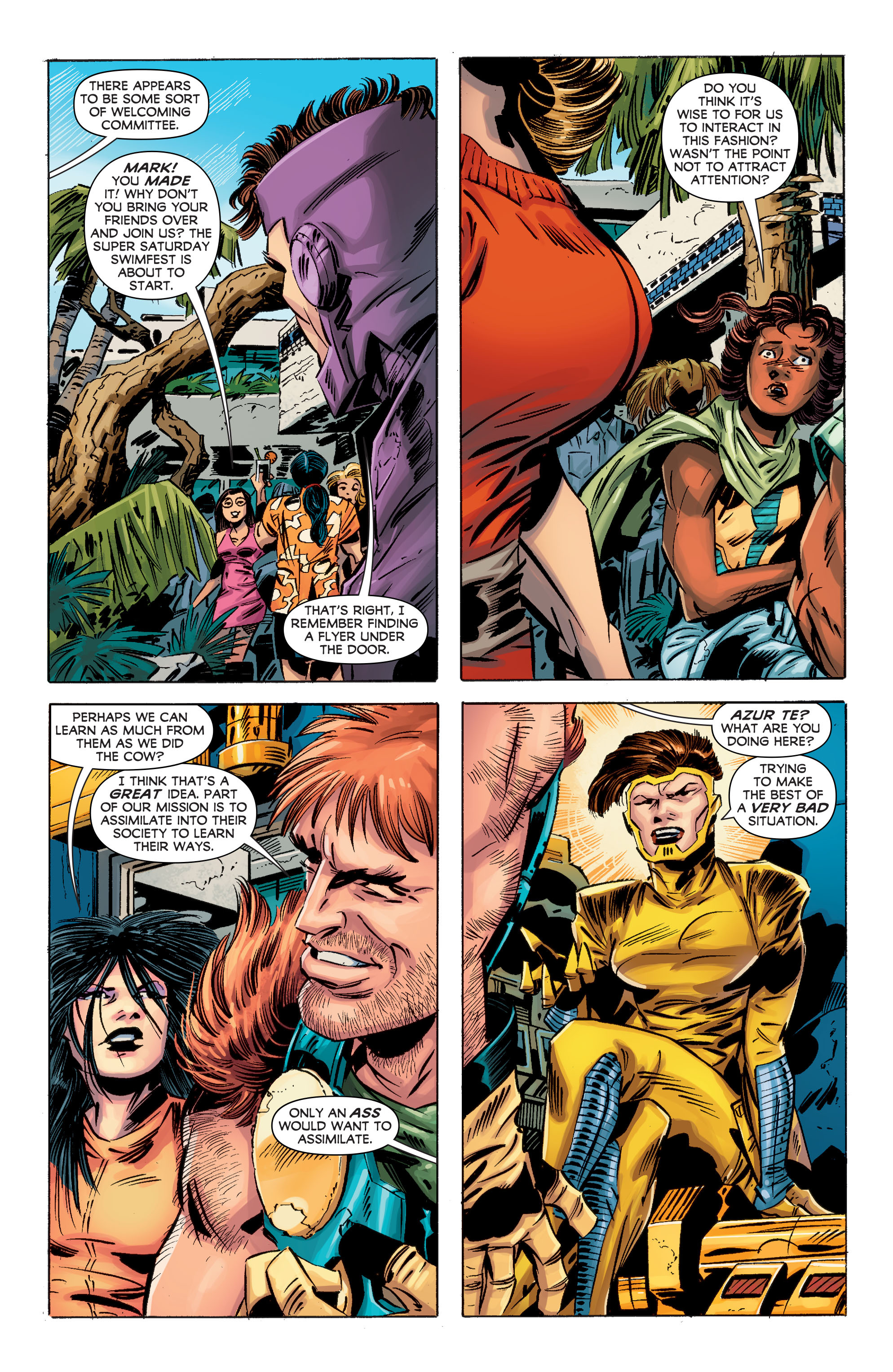 Read online Infinity Man and the Forever People comic -  Issue #4 - 11