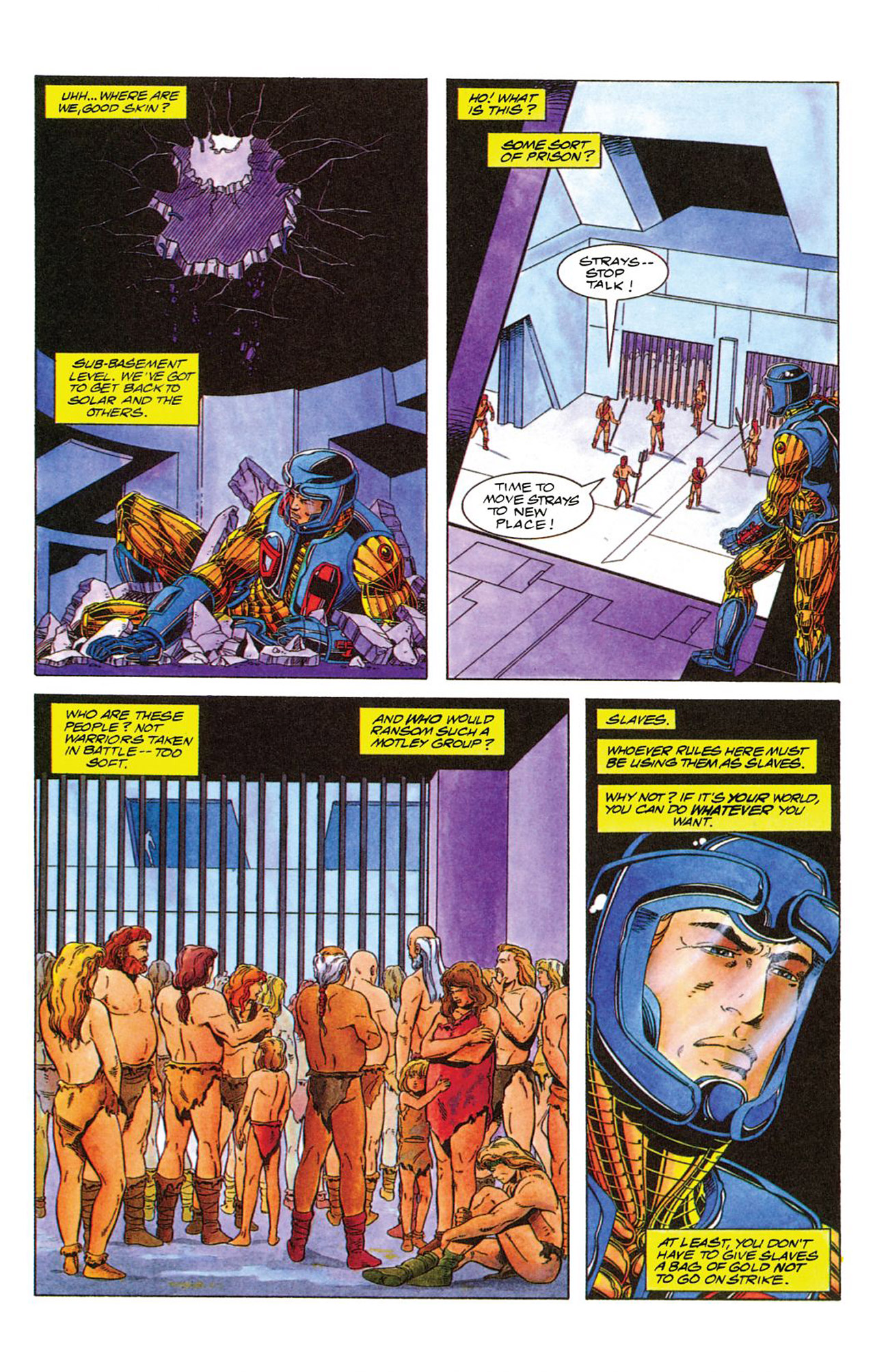 Read online X-O Manowar (1992) comic -  Issue #7 - 17